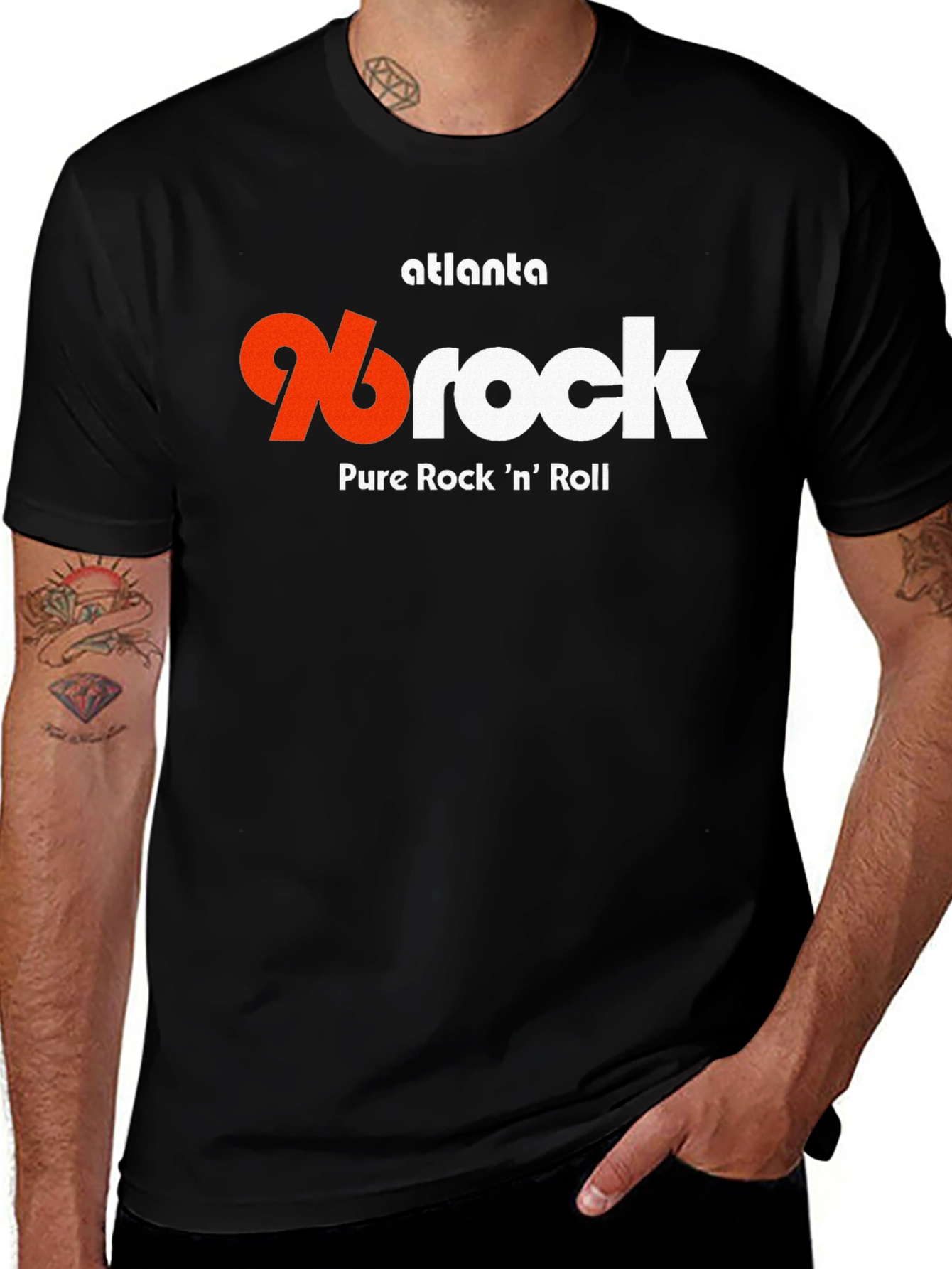 Variant 19 of Atlanta 96 Rock Pure Rock'n'Roll T-Shirt