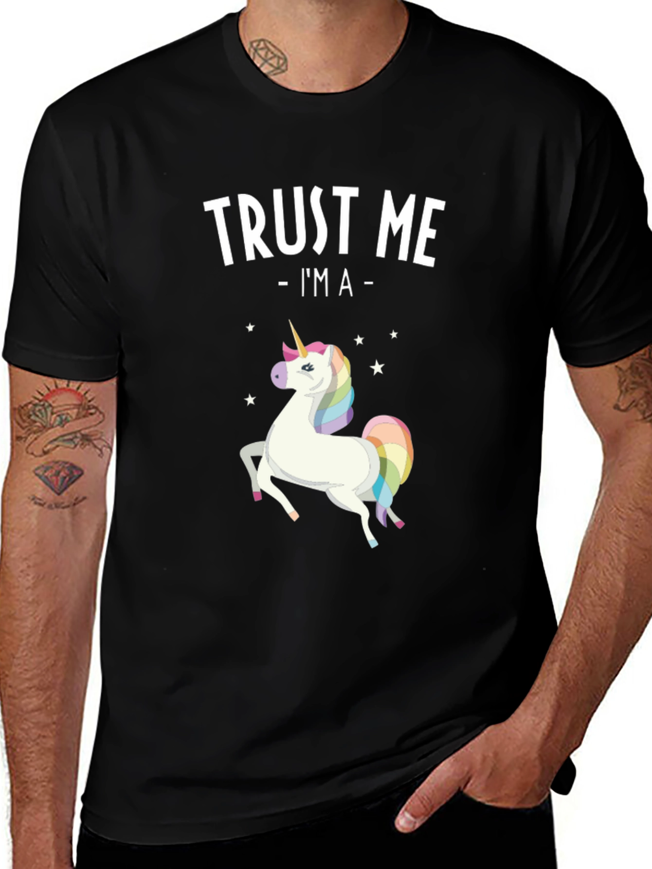 Variant 4 of Trust Me I'm A Unicorn Graphic T-Shirt