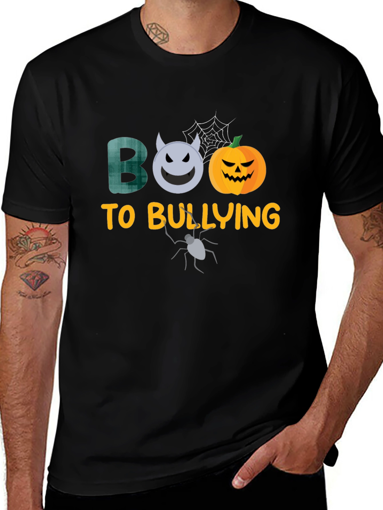 Variant 15 of Boo to Bullying Halloween T-Shirt