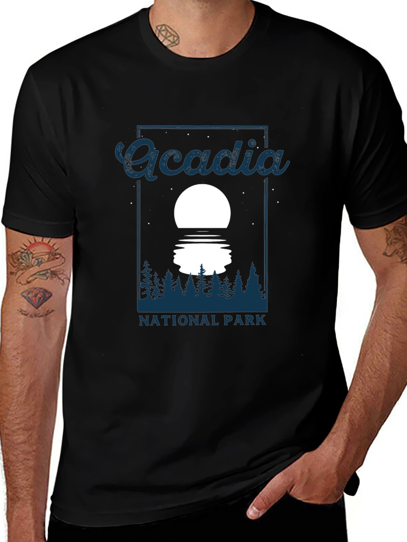 Acadia National Park Graphic T-Shirt