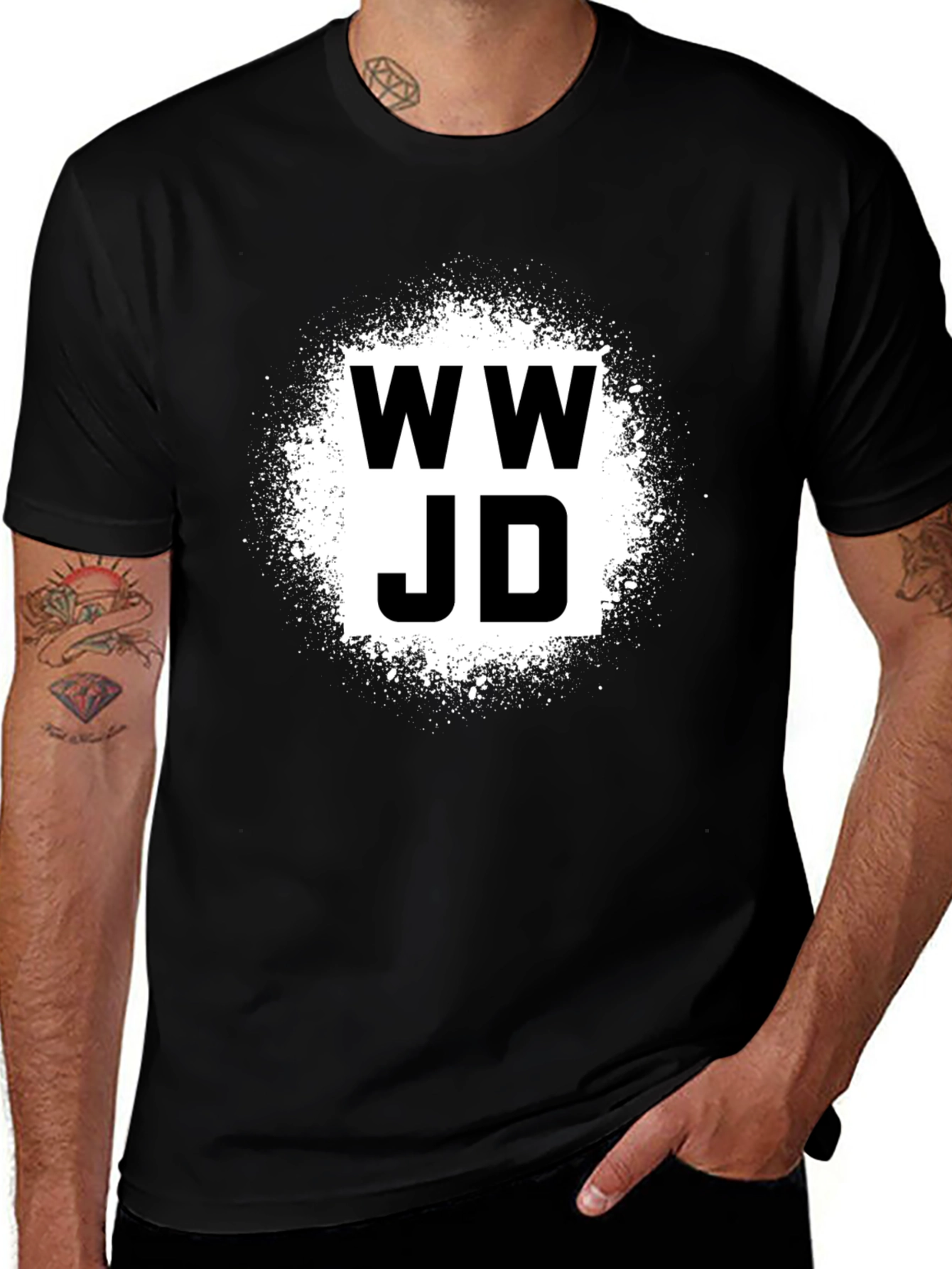 WWJD Graphic Tee - What Would Jesus Do?