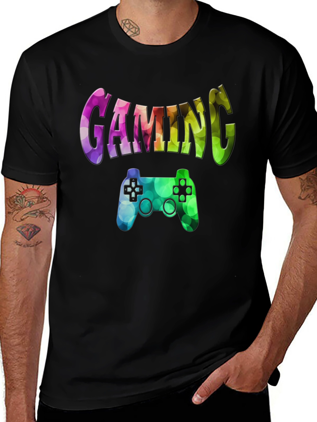Variant 5 of Gaming Controller Graphic Print T-Shirt