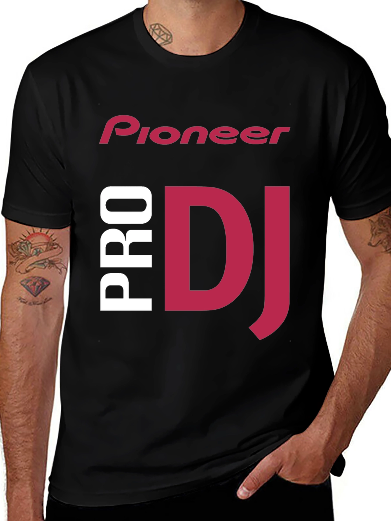 Pioneer Pro DJ Black T-Shirt