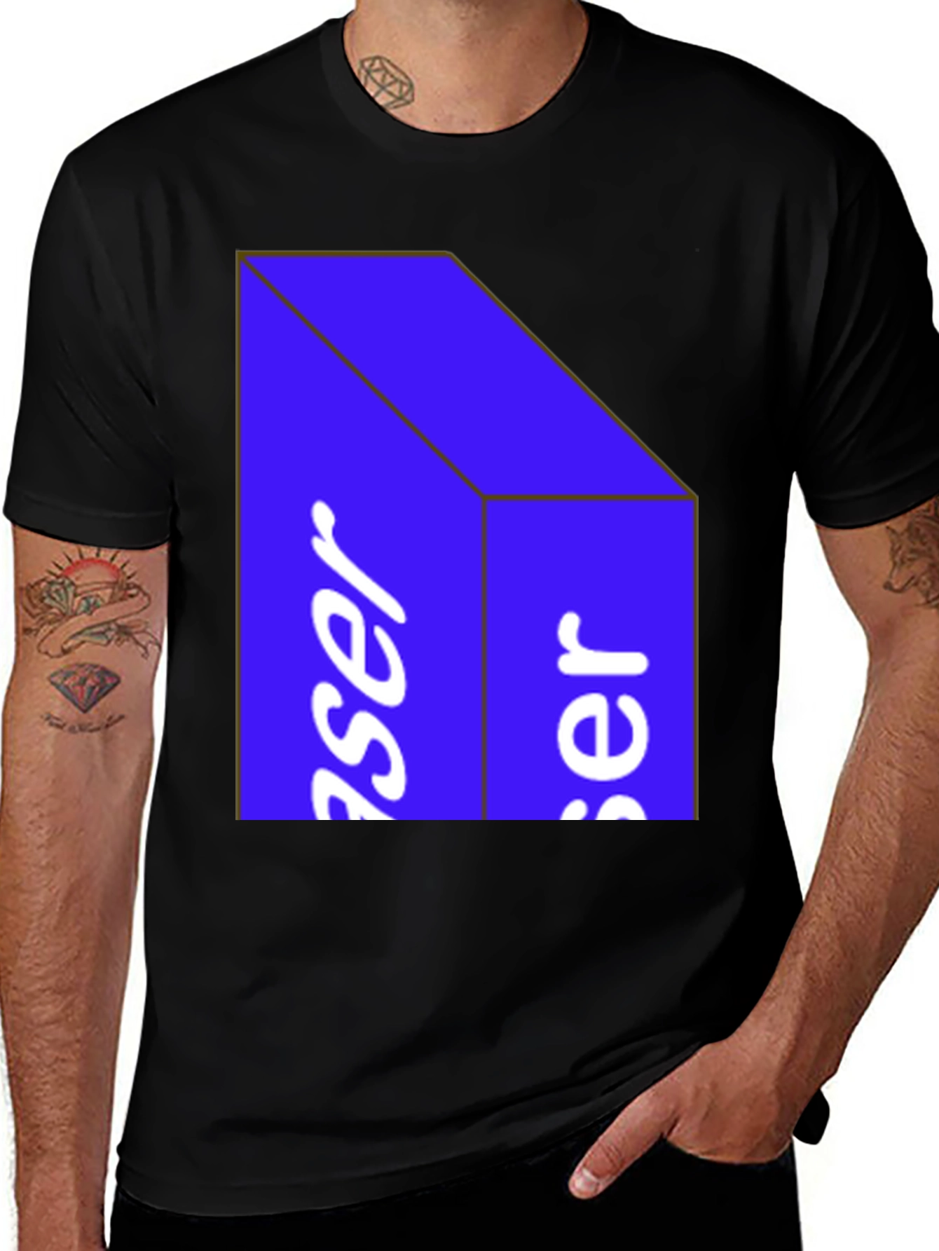 Variant 20 of Blue Box T-Shirt
