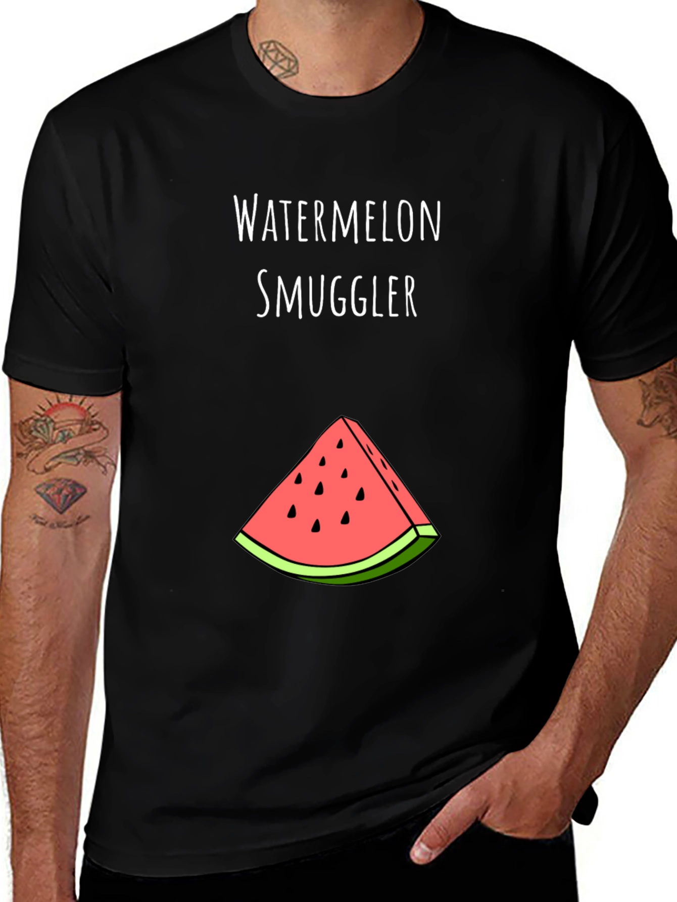 Variant 22 of Watermelon Smuggler Graphic Tee