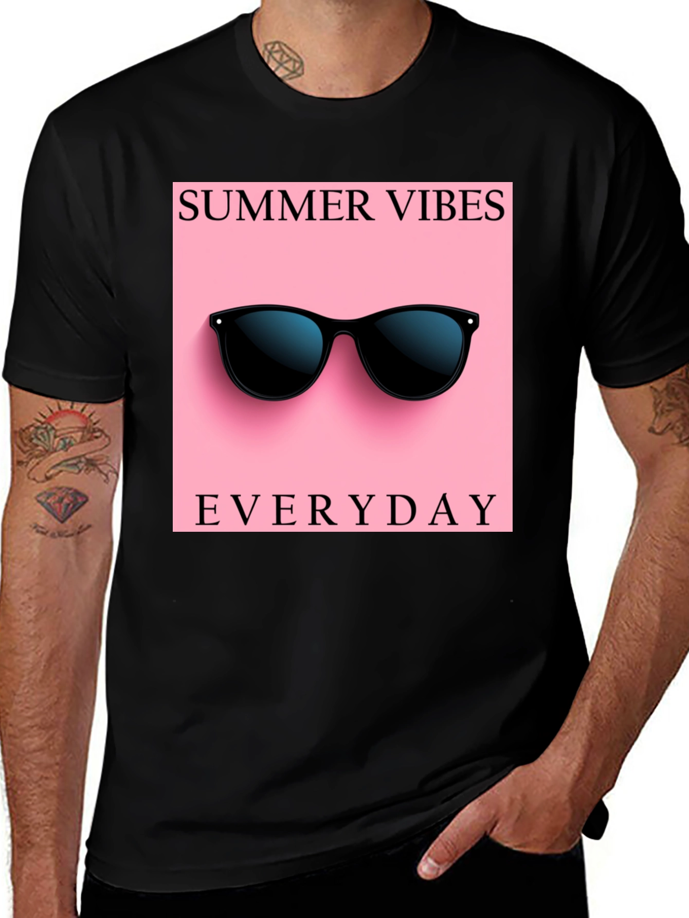 Variant 12 of Summer Vibes Everyday Graphic Tee