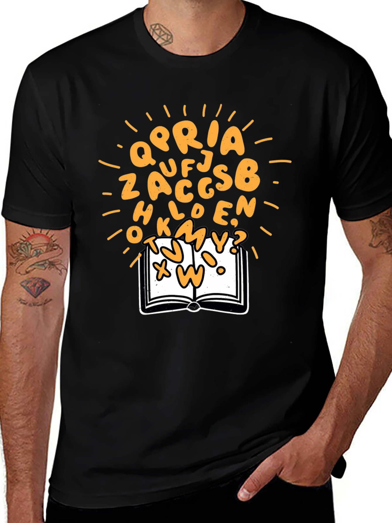 Bookish Alphabet T-Shirt - Read & Explore