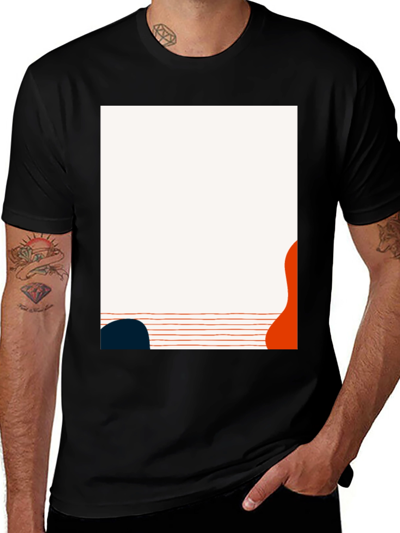 Variant 8 of Modern Art Graphic Tee - Stylish & Unique