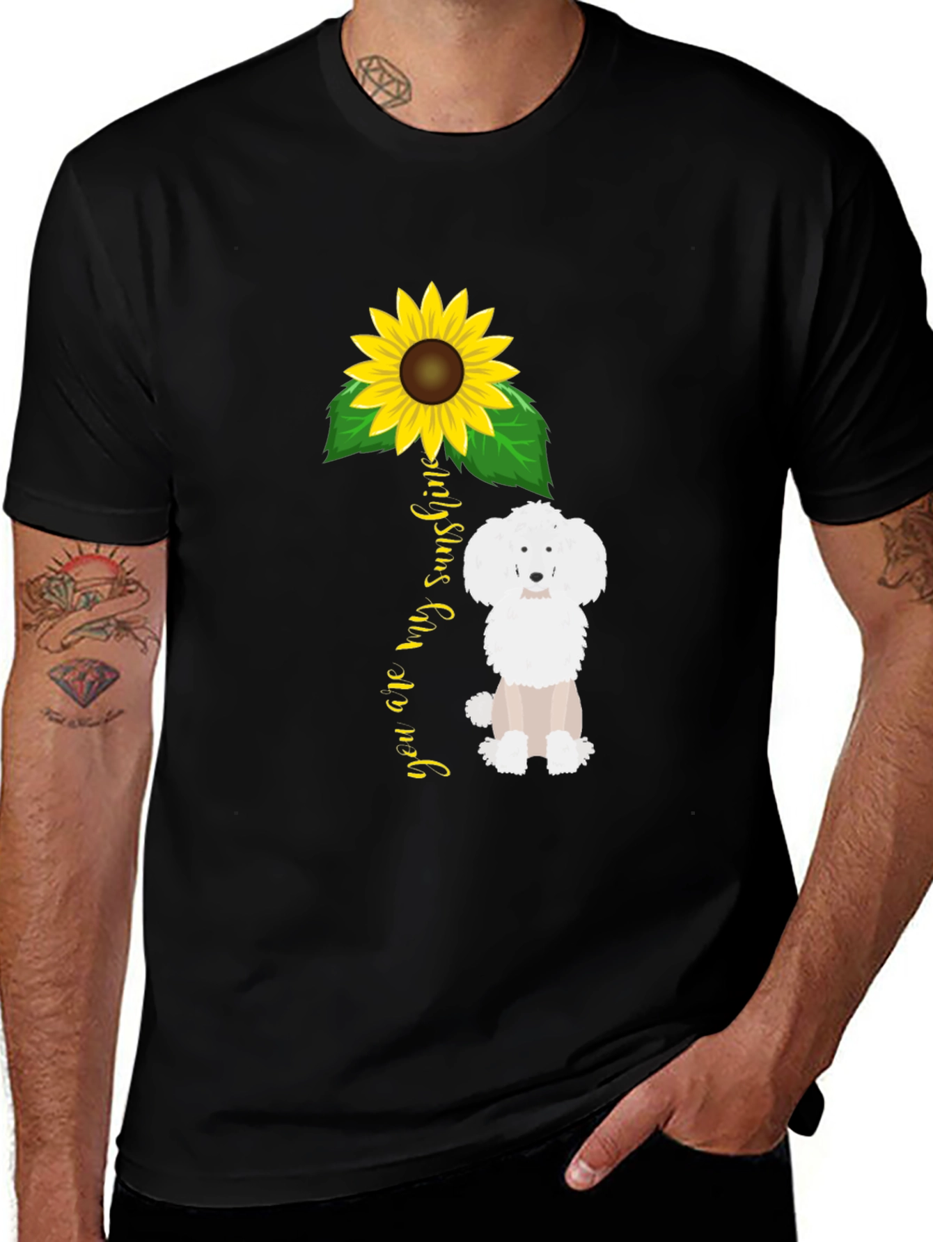 Sunshine Poodle Graphic Tee