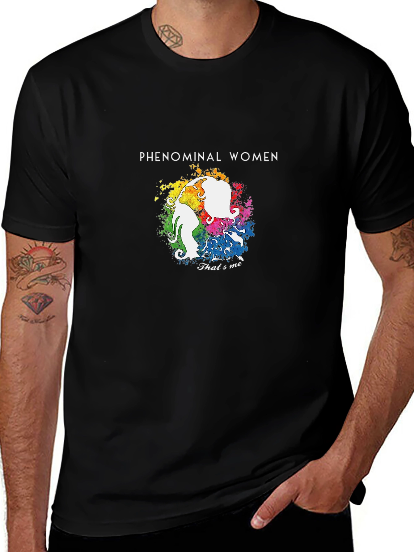Variant 19 of Phenomenal Women Graphic T-Shirt