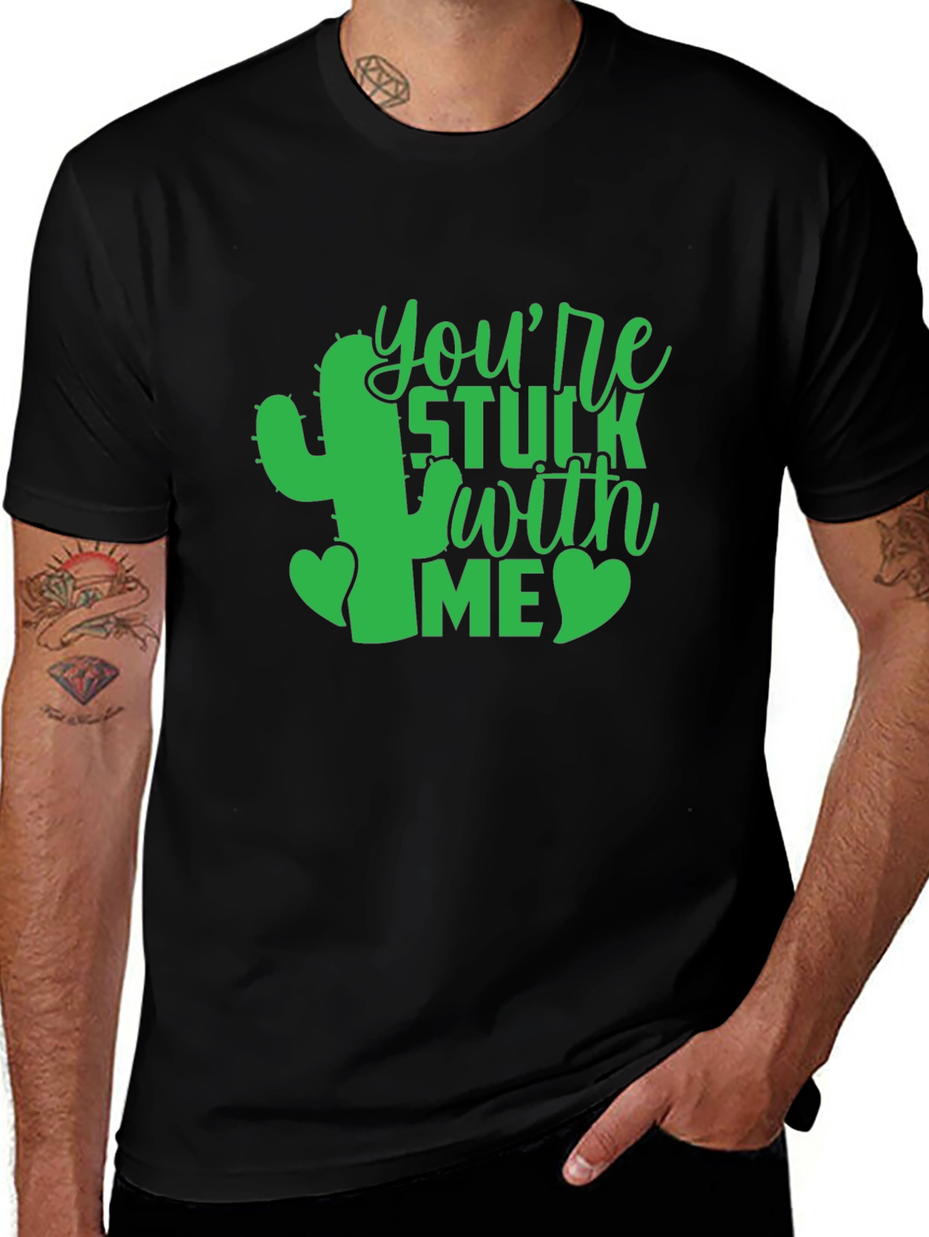 Variant 7 of You're Stuck With Me Graphic Tee