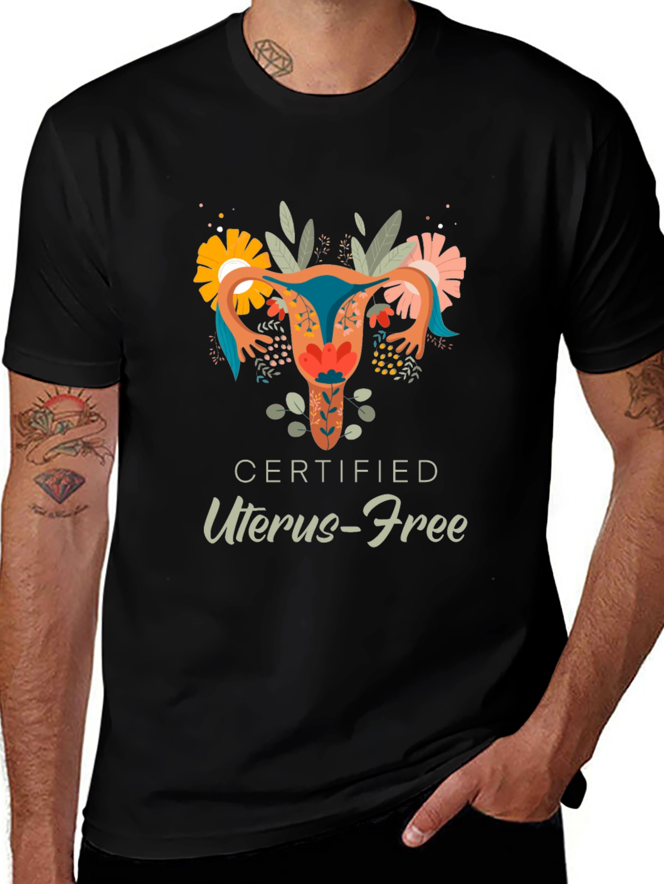 Certified Uterus-Free Graphic Tee