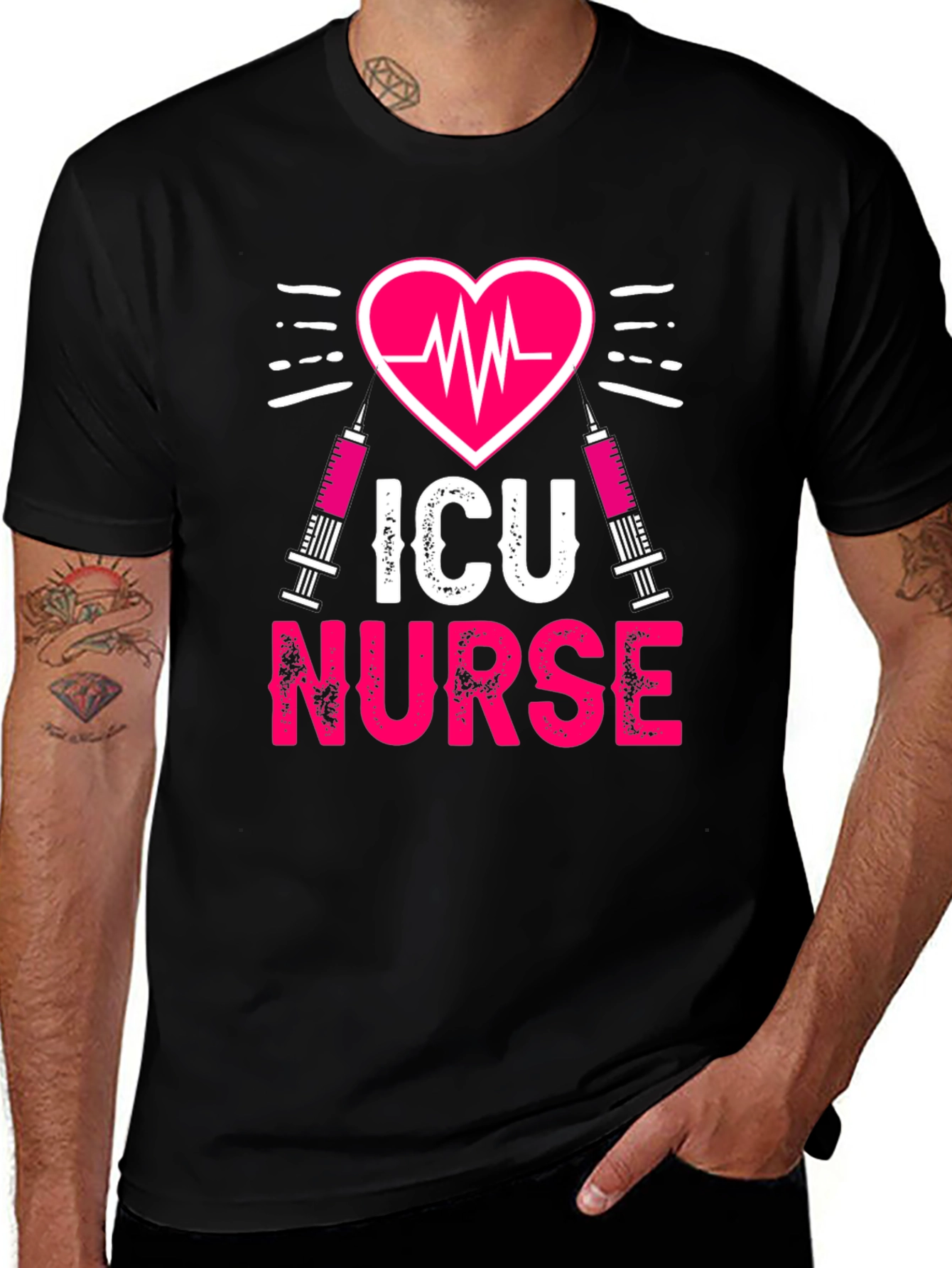 ICU Nurse Graphic Tee