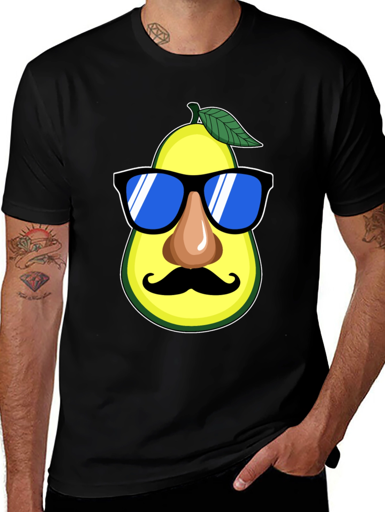 Variant 4 of Cool Avocado Graphic T-Shirt