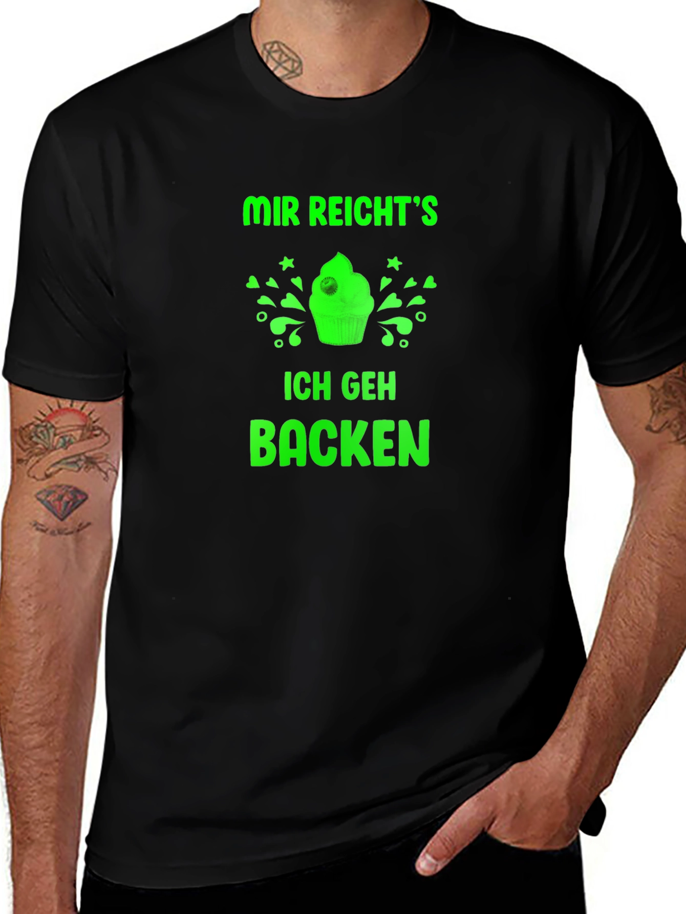 Variant 26 of Baking T-Shirt - Mir Reicht's Ich geh Backen - Funny Baker Tee