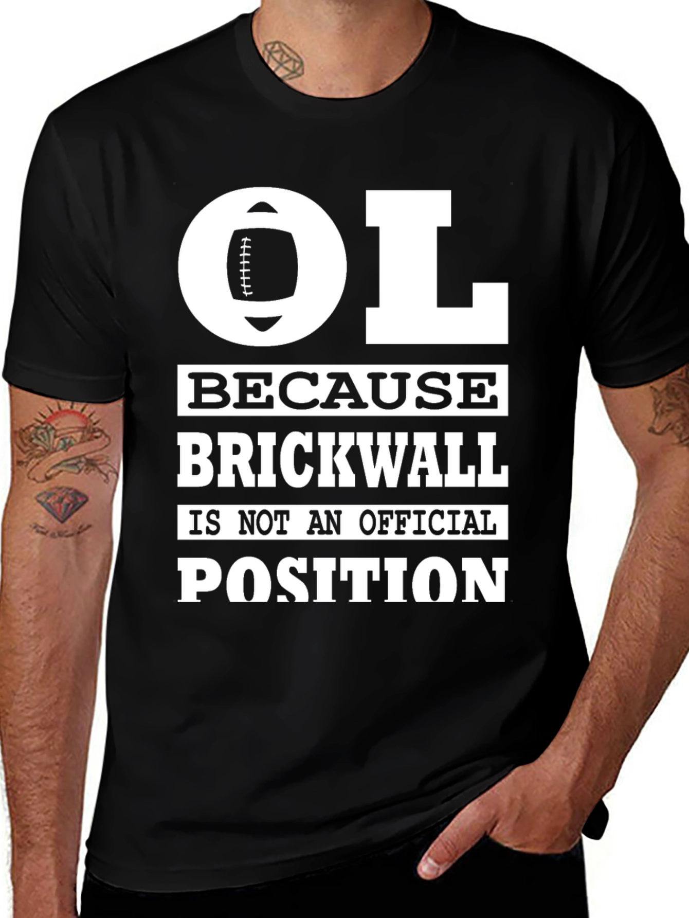 Variant 14 of OL Because Brickwall Isn't A Position T-Shirt