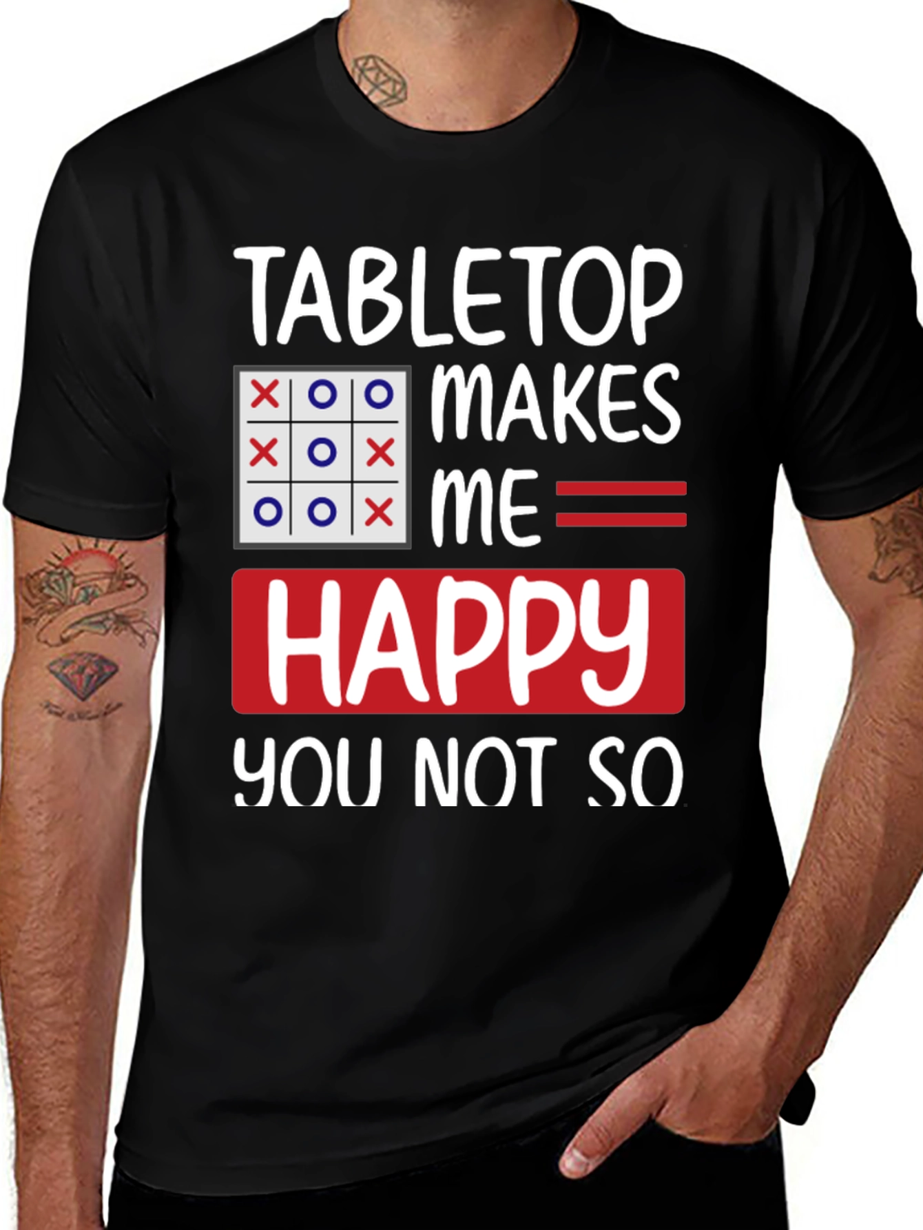 Tabletop Makes Me Happy T-Shirt
