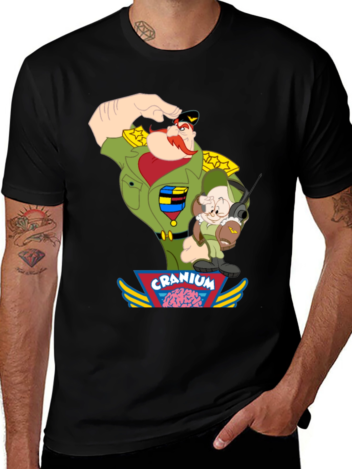Looney Tunes Yosemite Sam Cranium T-Shirt