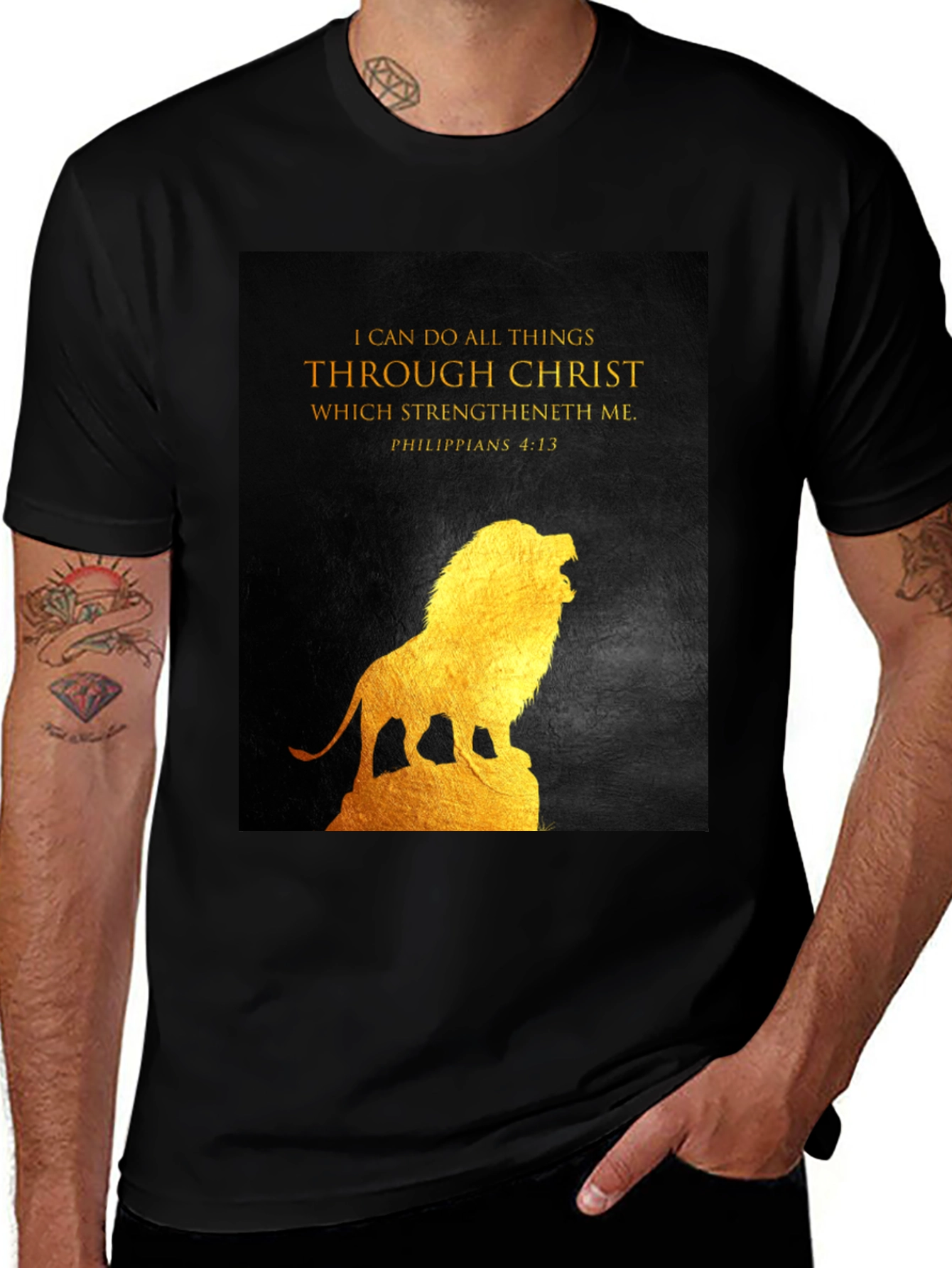 Lion of Judah Graphic Tee - Christian Apparel