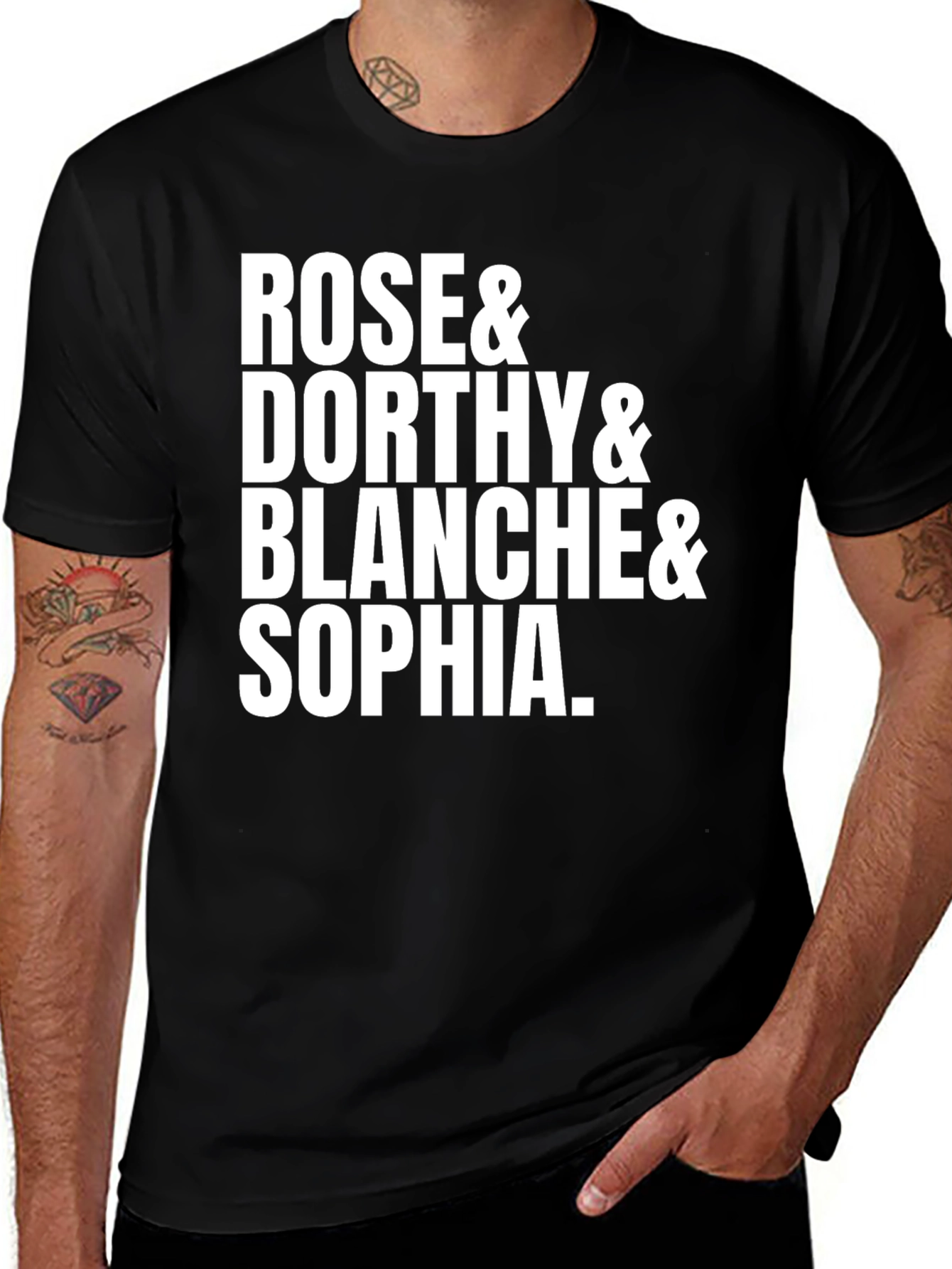 Golden Girls T-Shirt - Rose, Dorothy, Blanche, Sophia
