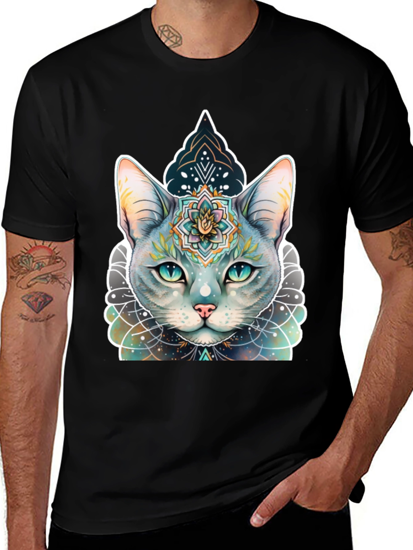 Variant 4 of Mystic Cat T-Shirt