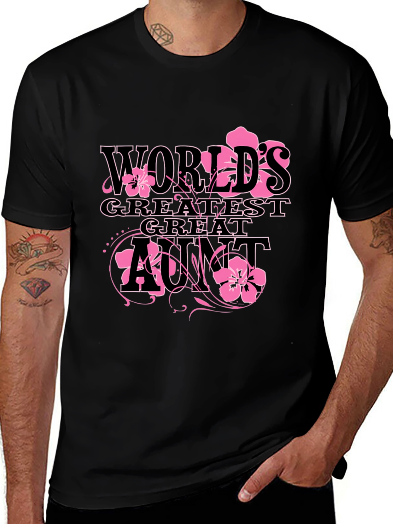 Variant 28 of World's Greatest Great Aunt T-Shirt