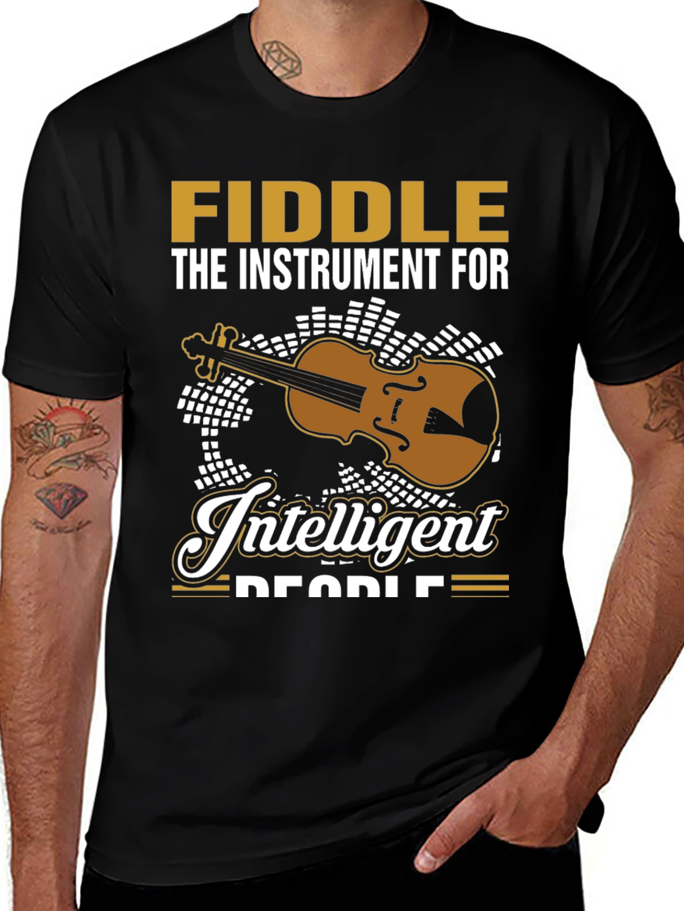 Fiddle Instrument T-Shirt