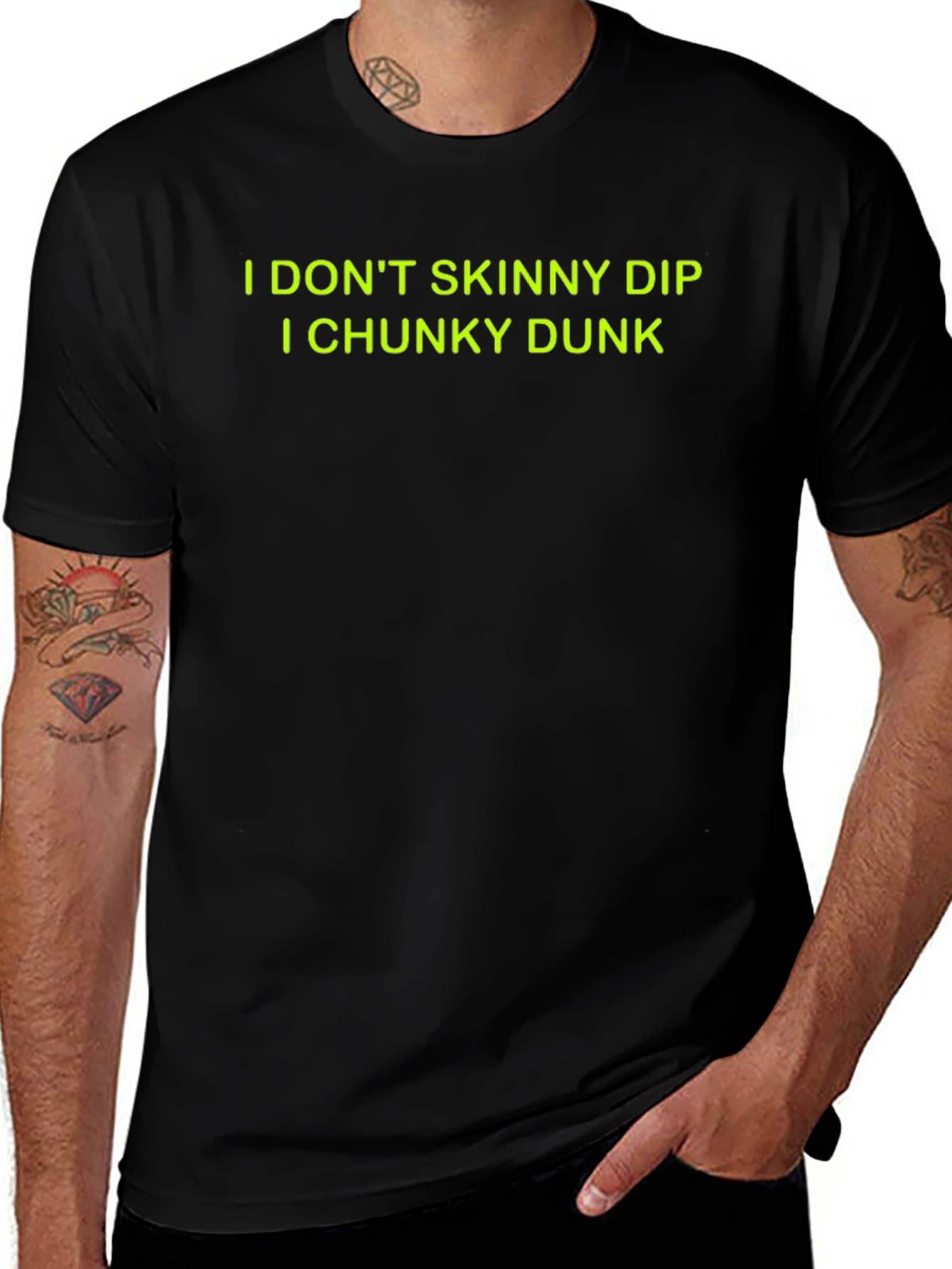 Variant 12 of I Don't Skinny Dip I Chunky Dunk T-Shirt
