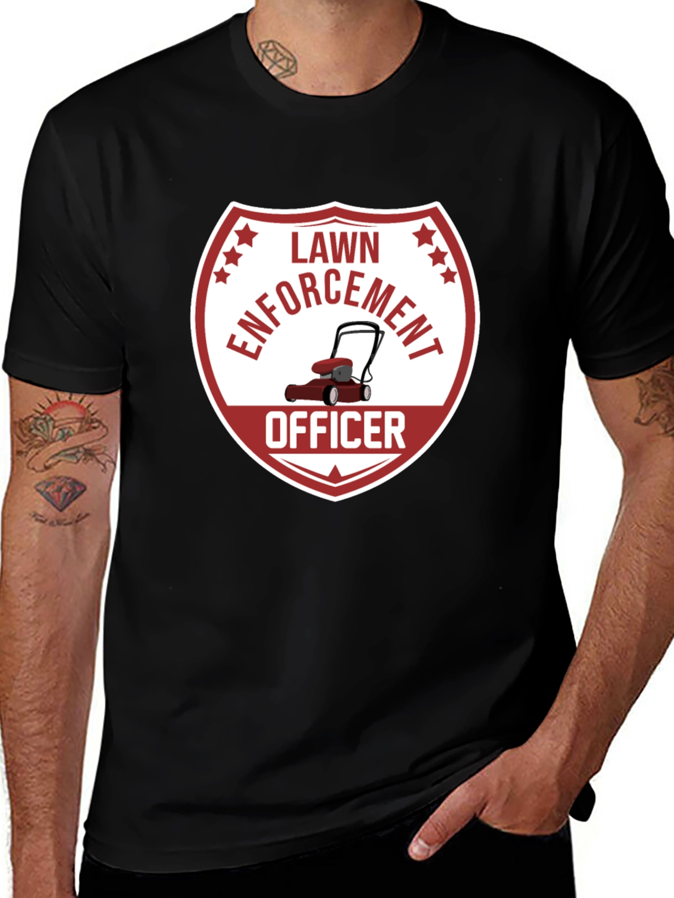 Lawn Enforcement Officer T-Shirt