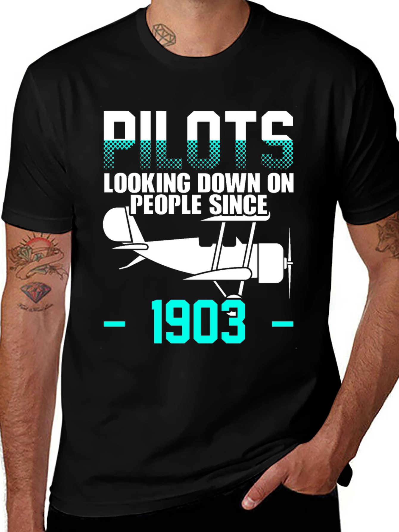 Pilot Since 1903 T-Shirt - Aviation Lovers