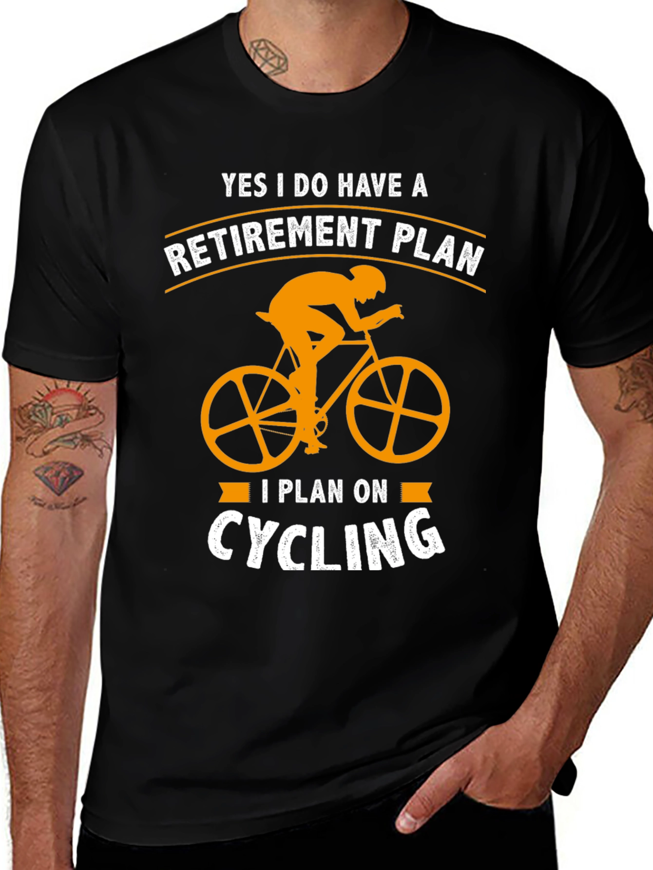 Variant 3 of Cycling Retirement Plan T-Shirt
