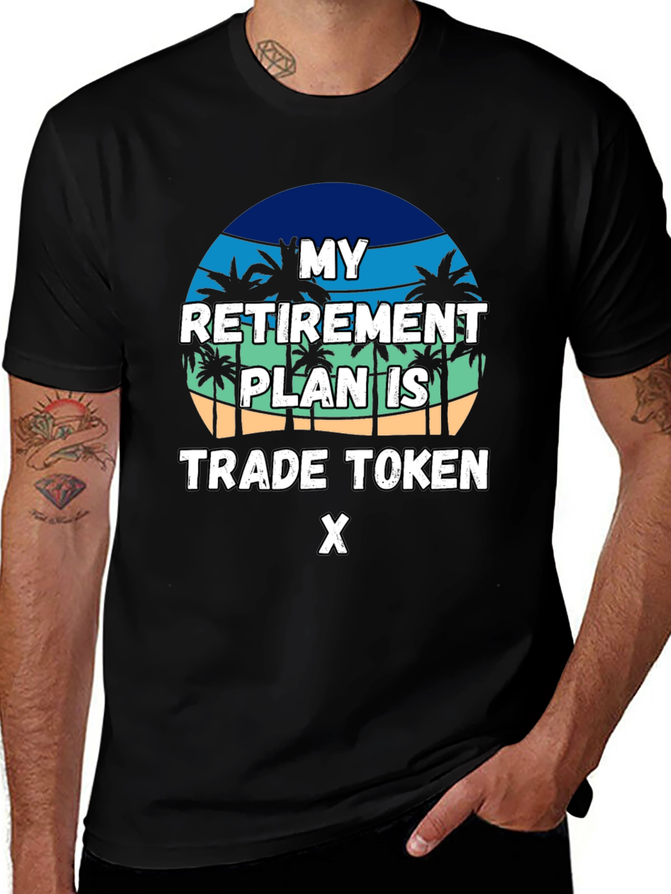Trade Token X Retirement Plan T-Shirt