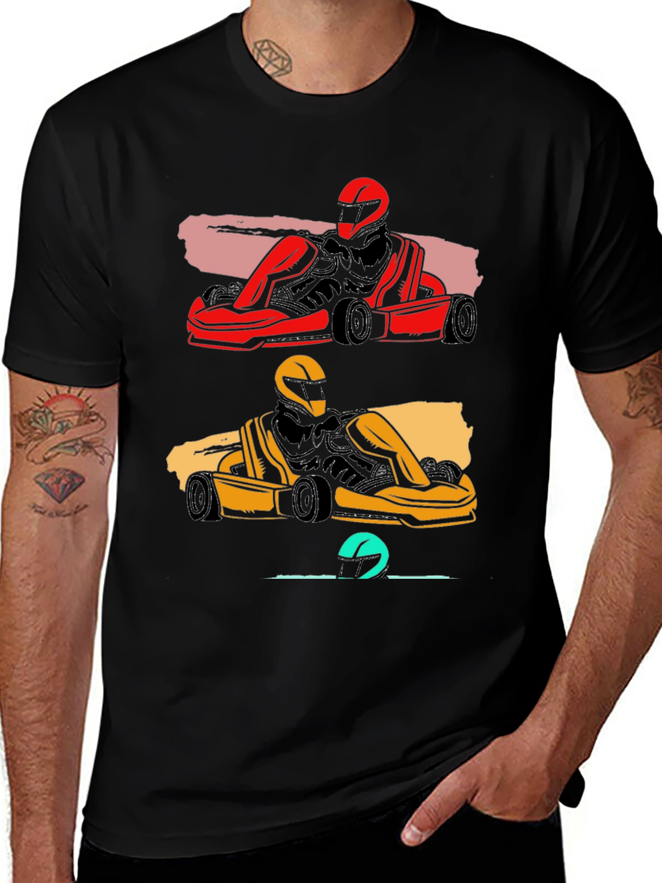 Go Kart Racing T-Shirt