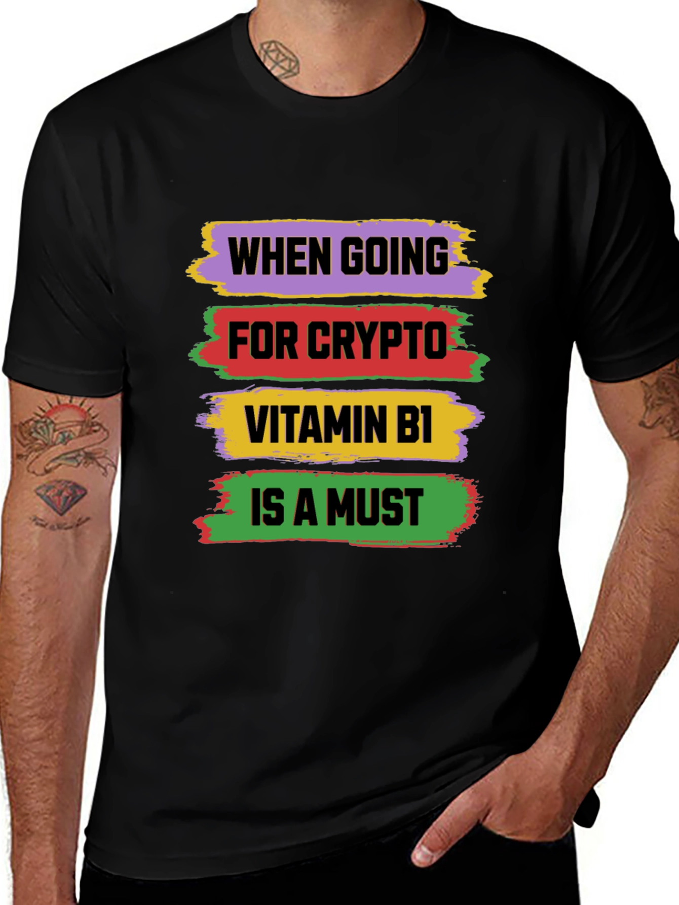 Variant 7 of Crypto Vitamin B1 Must-Have T-Shirt