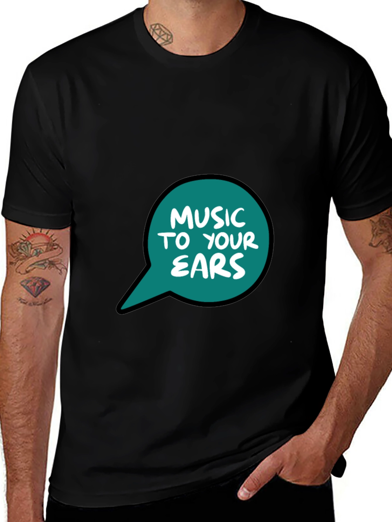 Variant 23 of Music To Your Ears Graphic T-Shirt