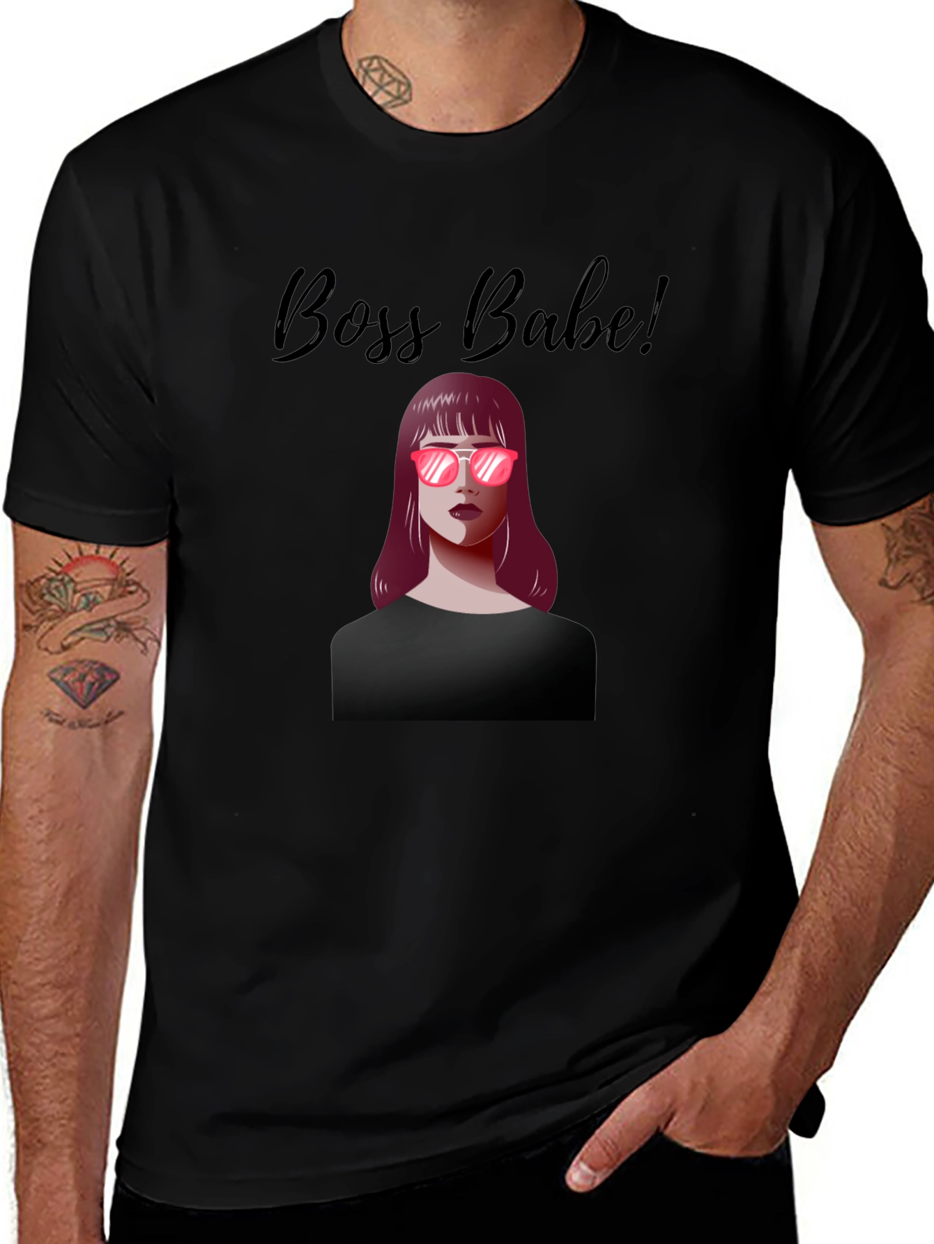 Boss Babe Graphic Tee - Stylish & Trendy