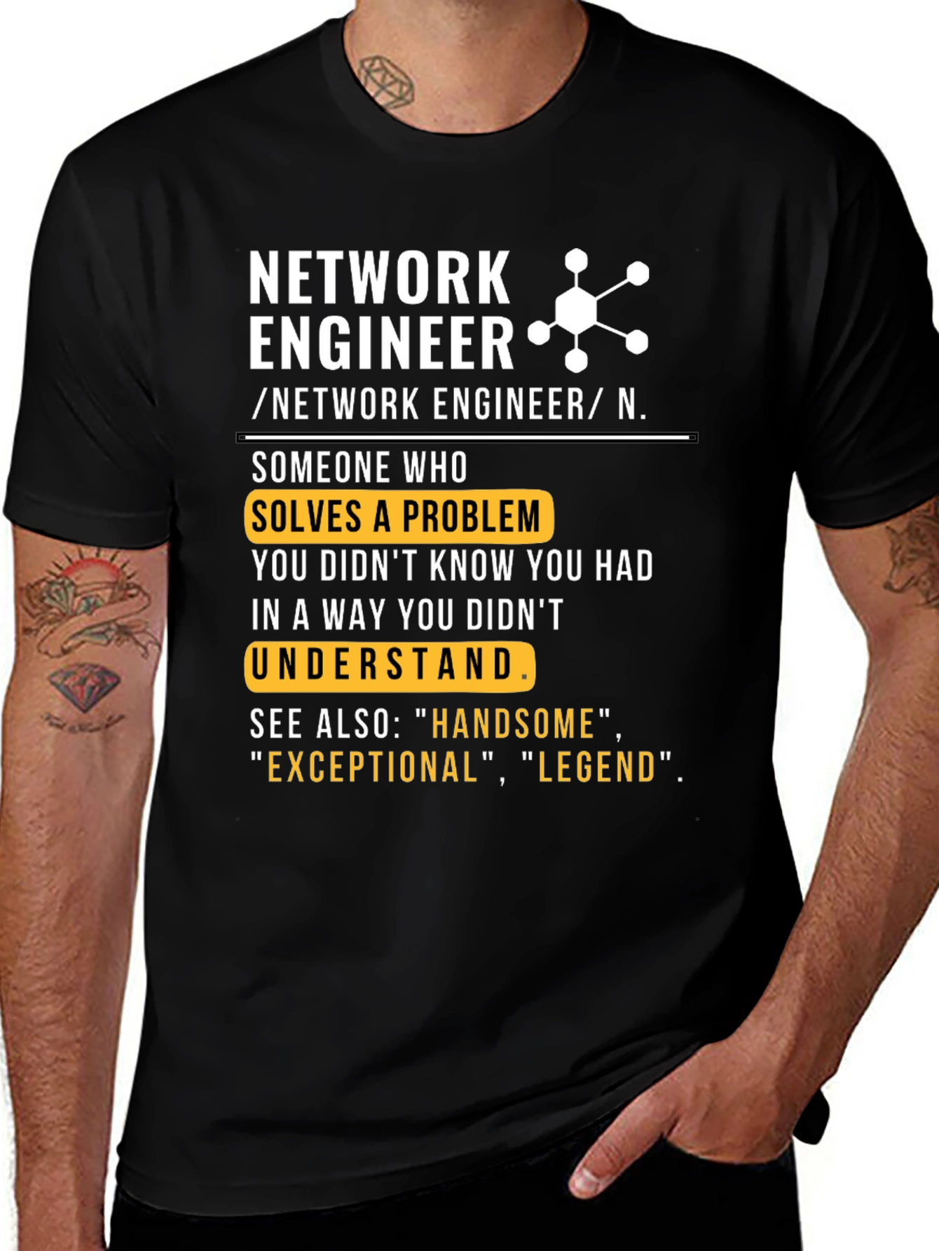 Network Engineer Graphic T-Shirt