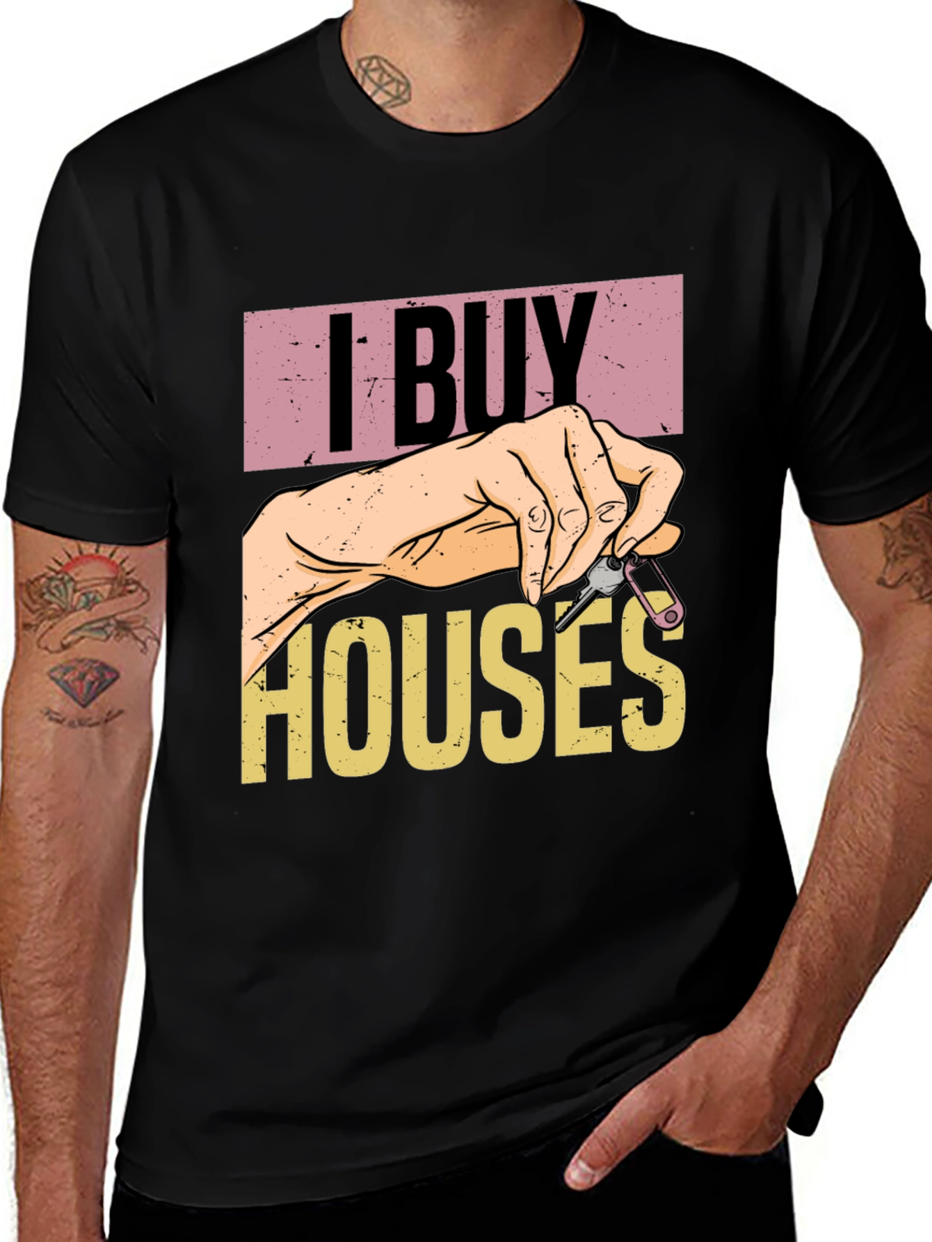 Variant 15 of I Buy Houses Graphic Tee