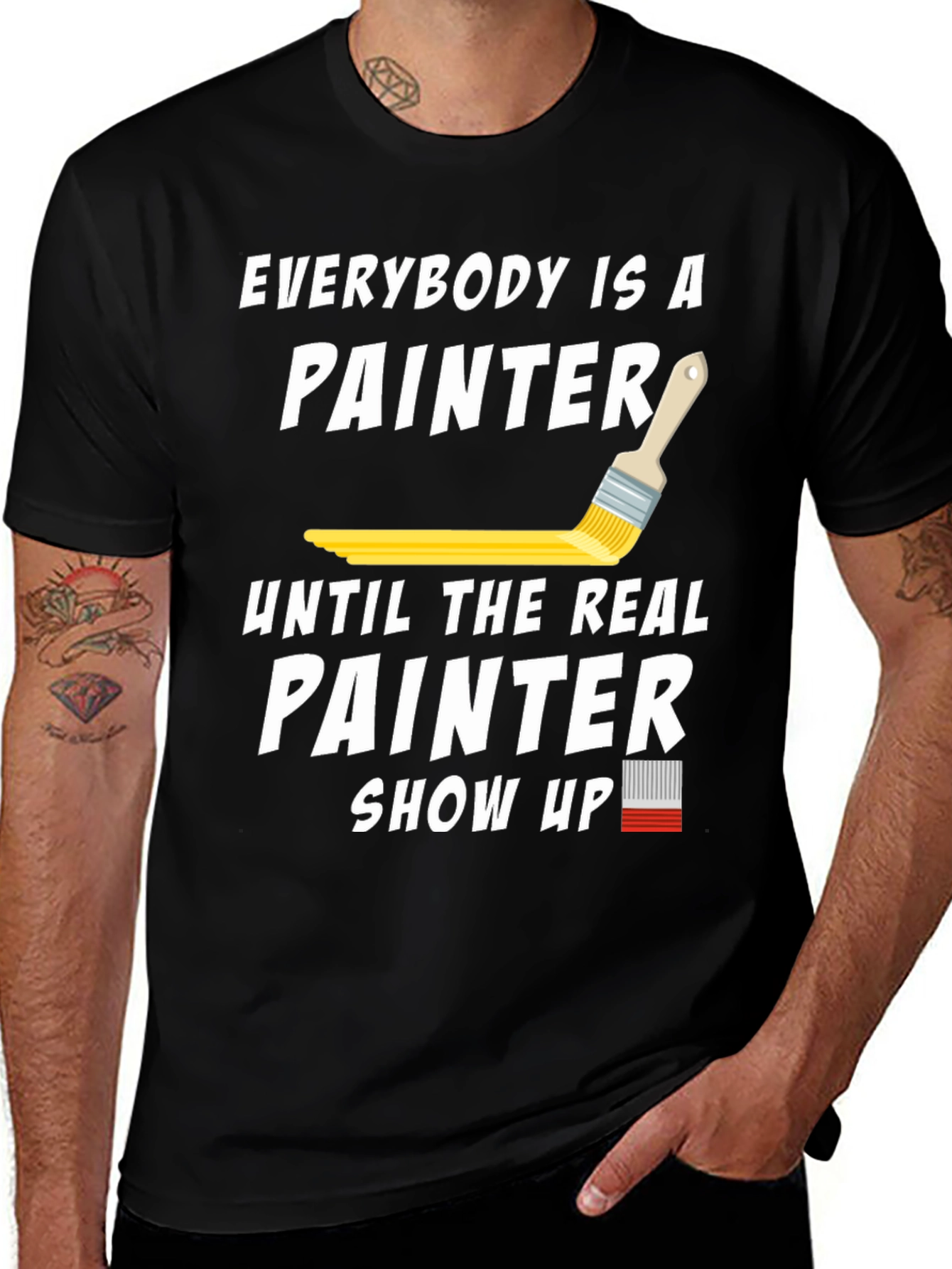 Variant 27 of Everybody is a Painter T-Shirt