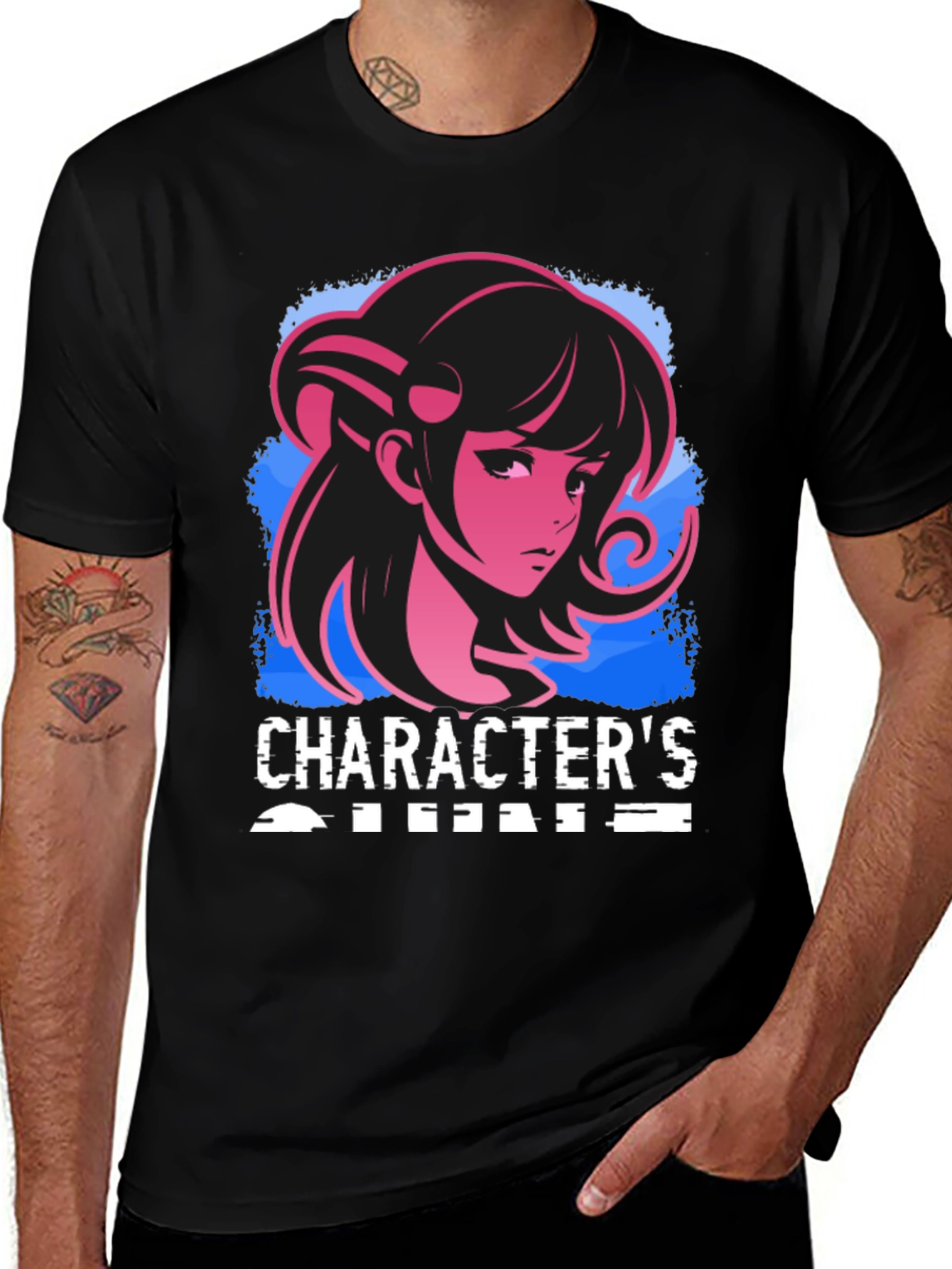 Variant 7 of Anime Character Graphic T-Shirt - Cool Casual Tee