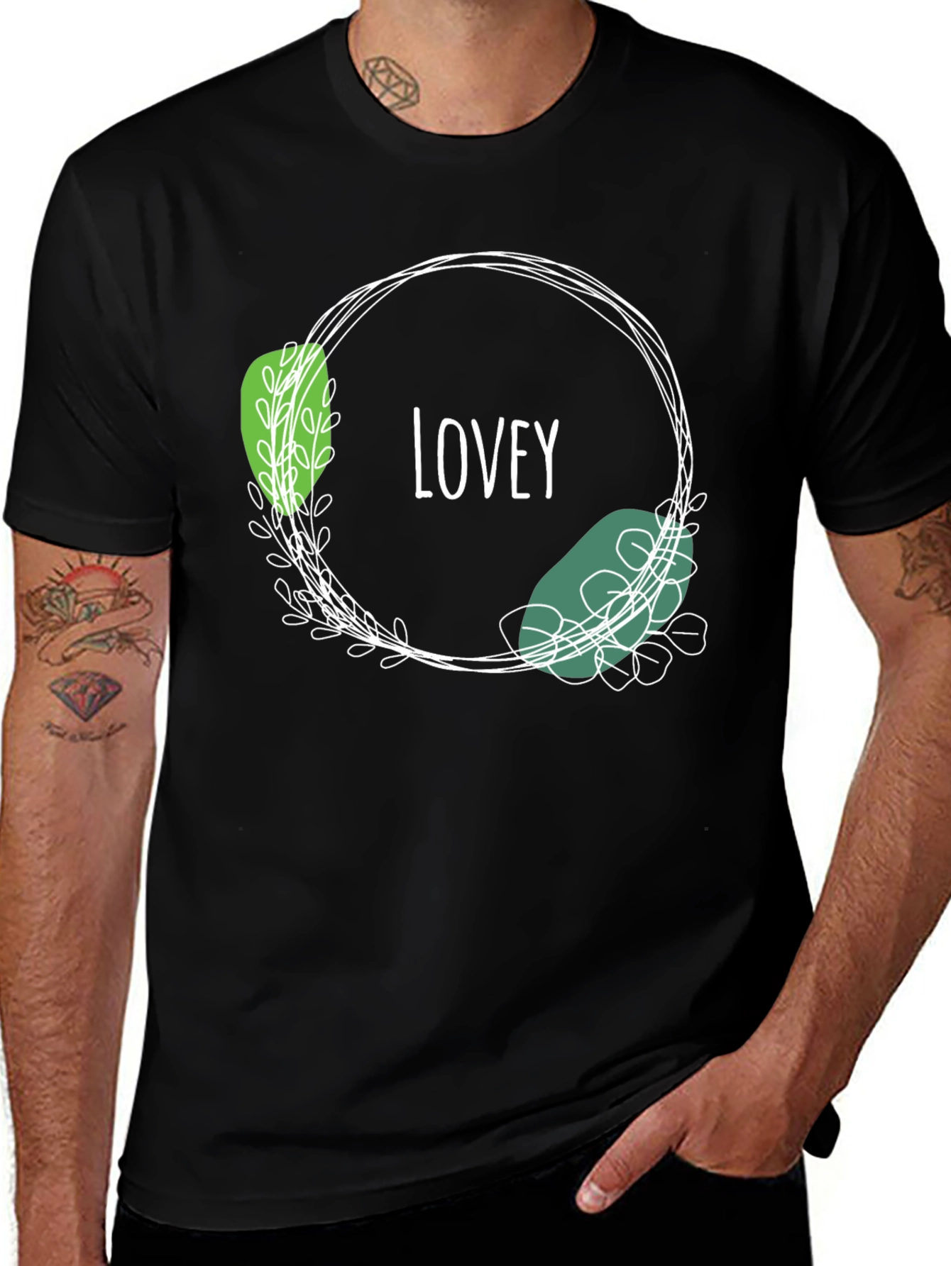 Variant 8 of Lovey Graphic T-Shirt
