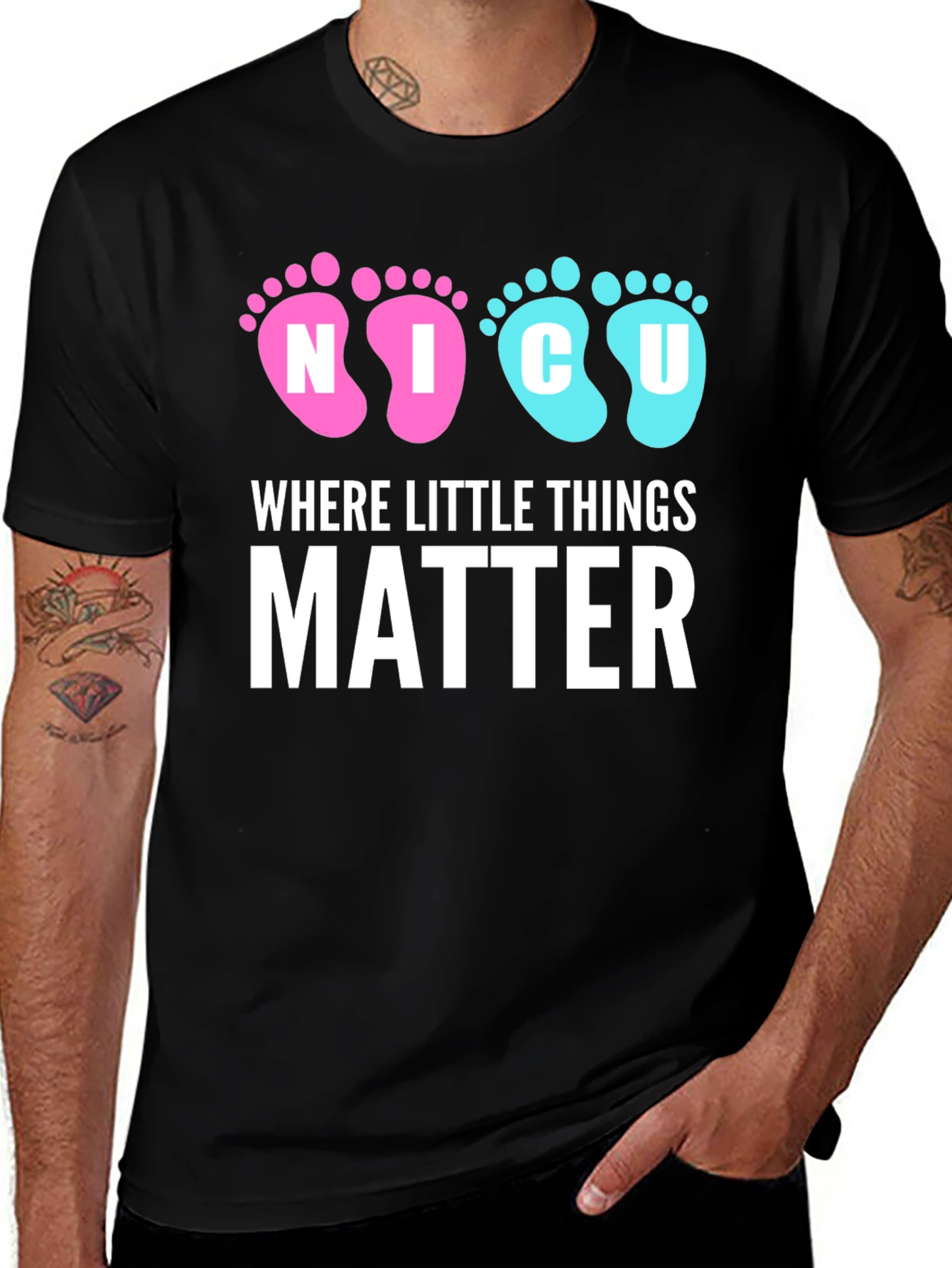 NICU Where Little Things Matter T-Shirt