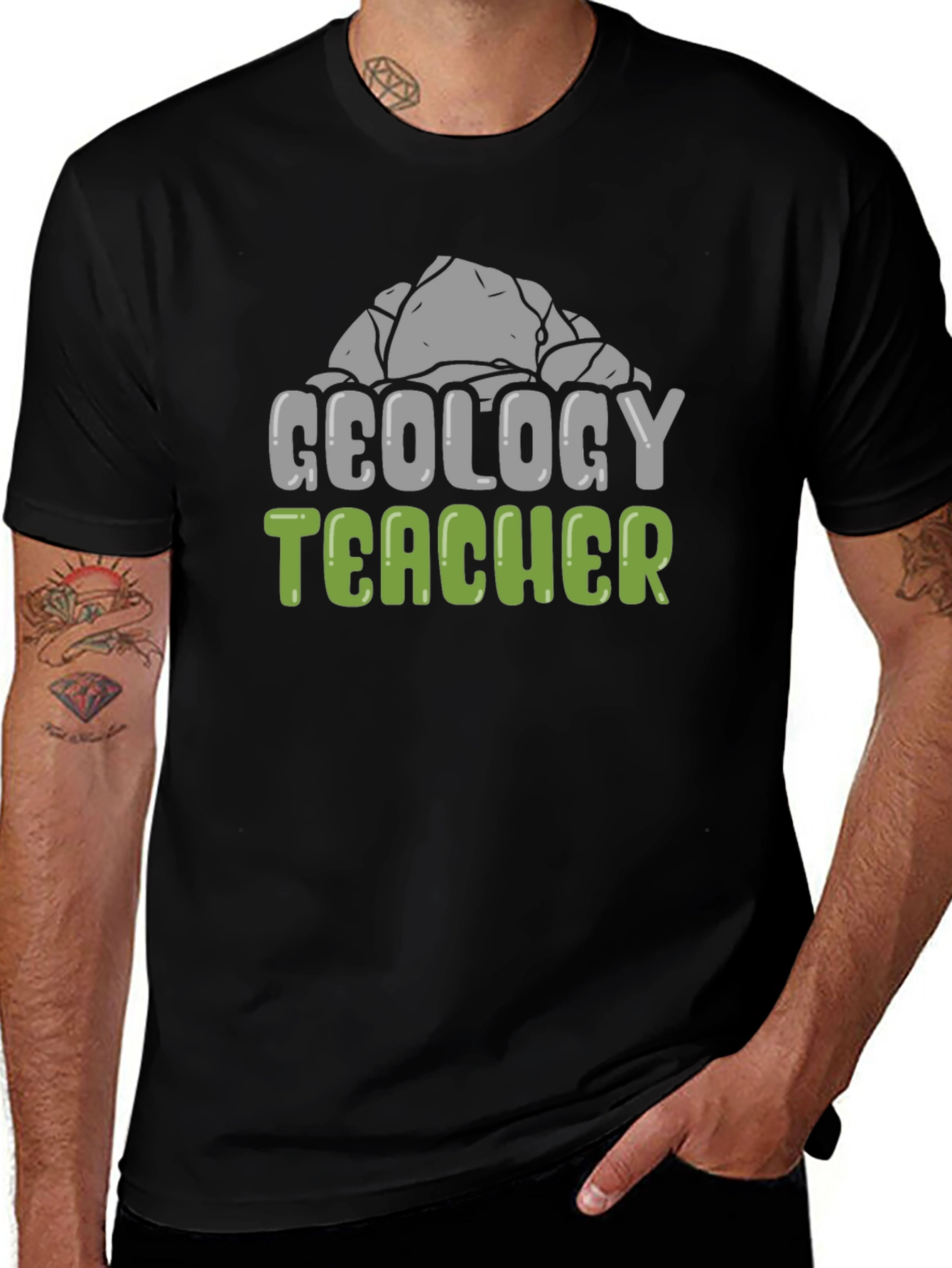 Variant 9 of Geology Teacher T-Shirt - Rock Graphic Tee