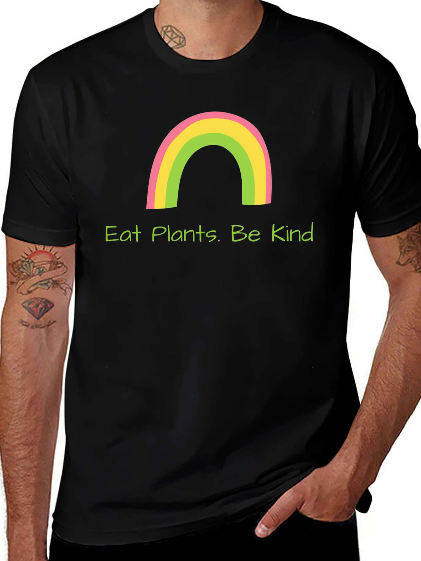 Variant 12 of Eat Plants. Be Kind T-Shirt