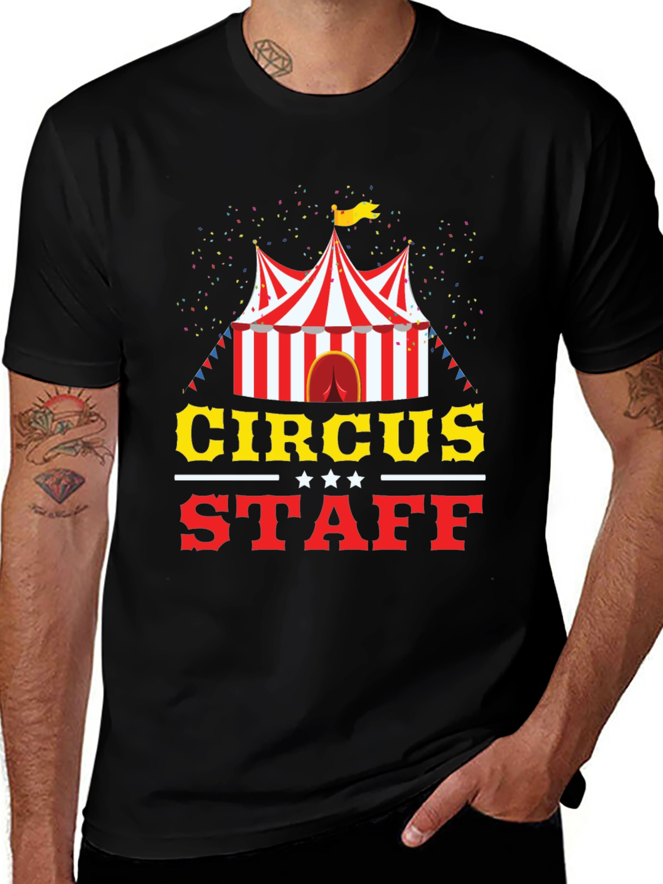 Circus Staff Graphic Tee - Ringmaster Theme