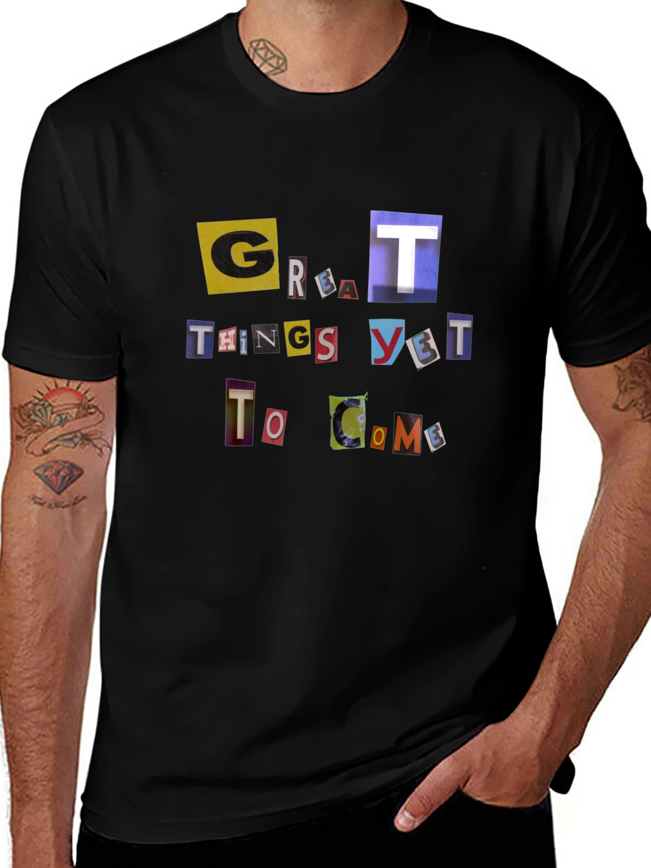 Variant 25 of Great Things Yet To Come Black T-Shirt