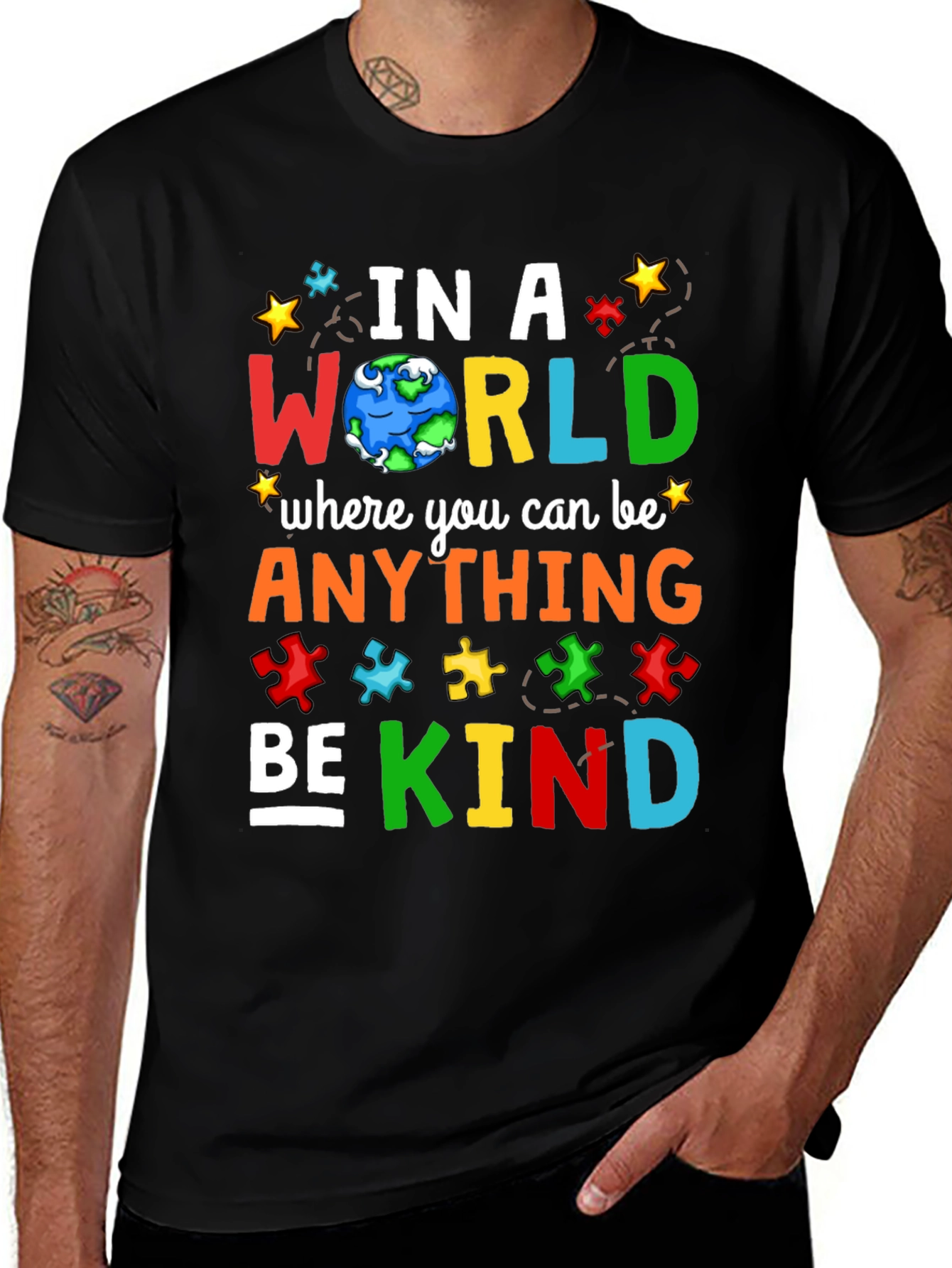 Be Kind Autism Awareness T-Shirt