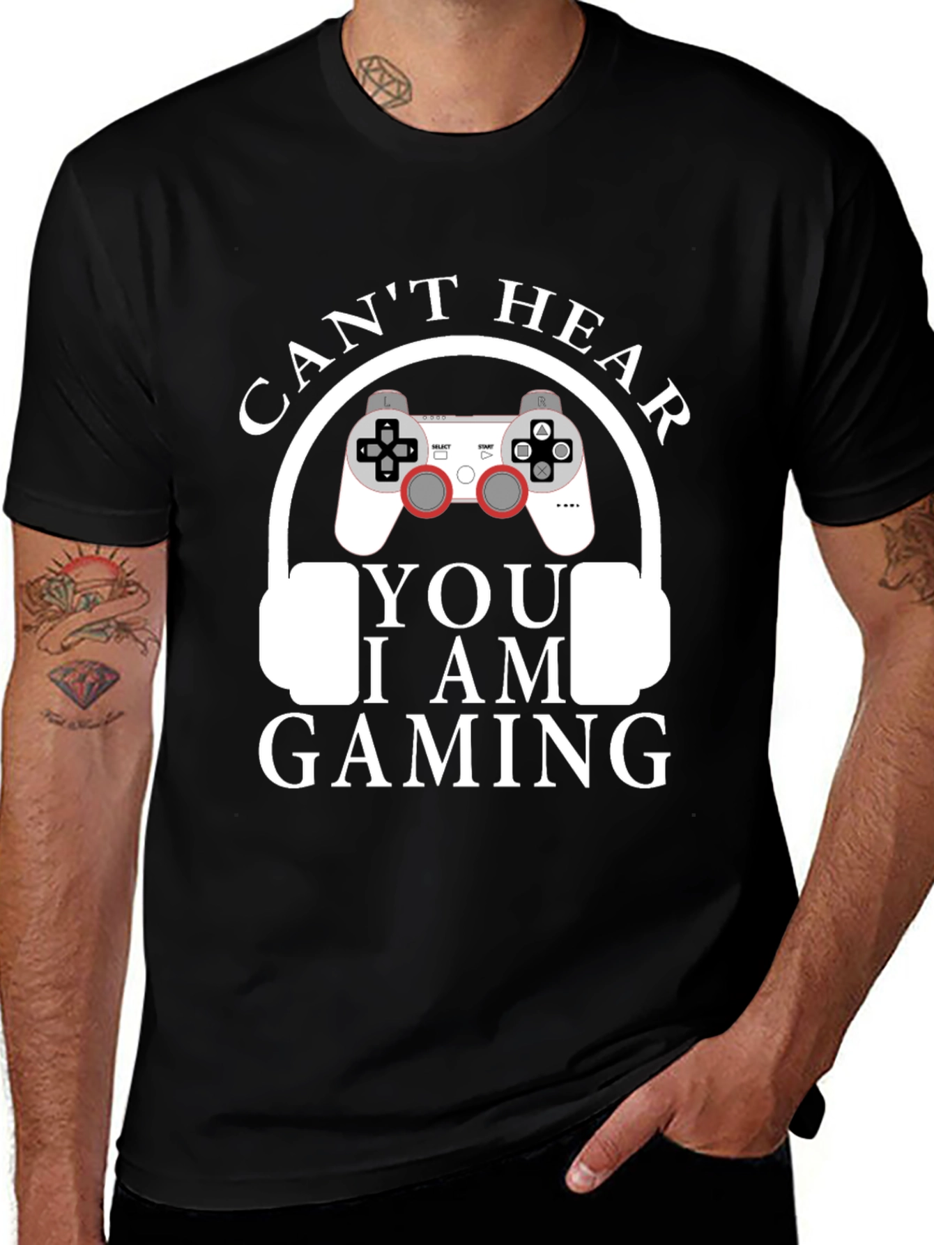 Can't Hear You I am Gaming T-Shirt