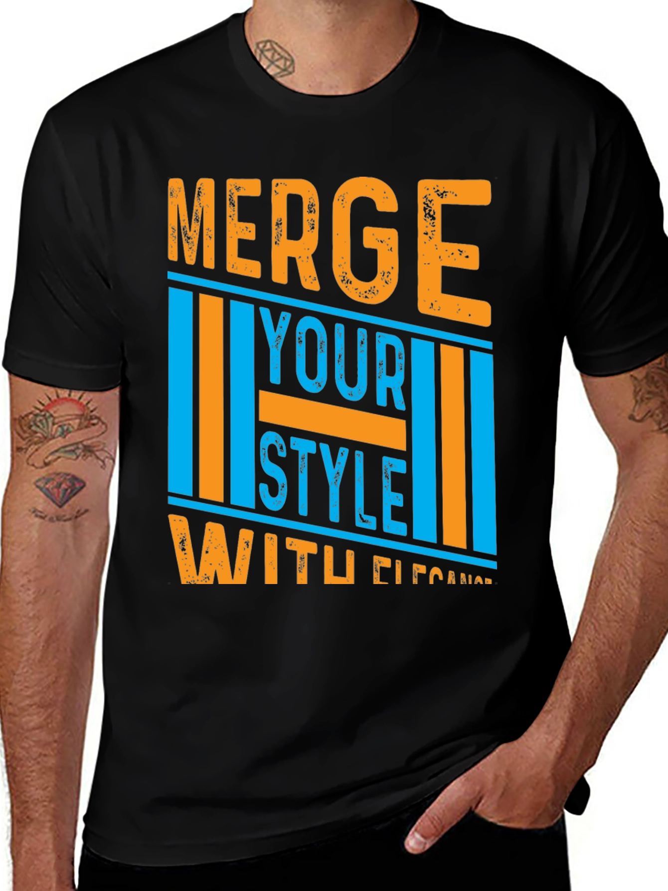 Variant 2 of Merge Your Style T-Shirt