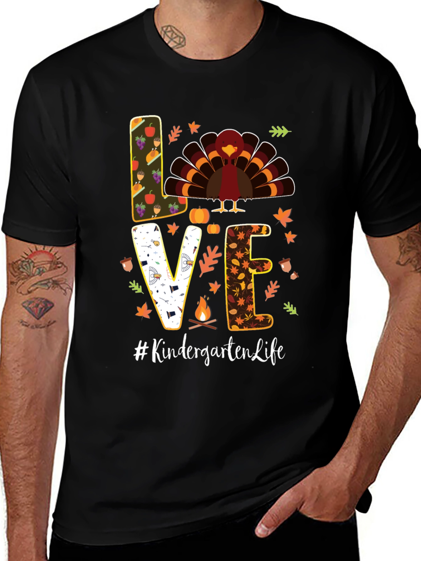 Thanksgiving Kindergarten Life T-Shirt